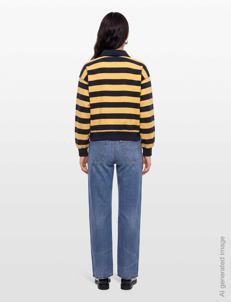Levi's® - GR VINTAGE RUGBY FLEECE STRIPE - fliisid ja vahekihid - multi-color - 4