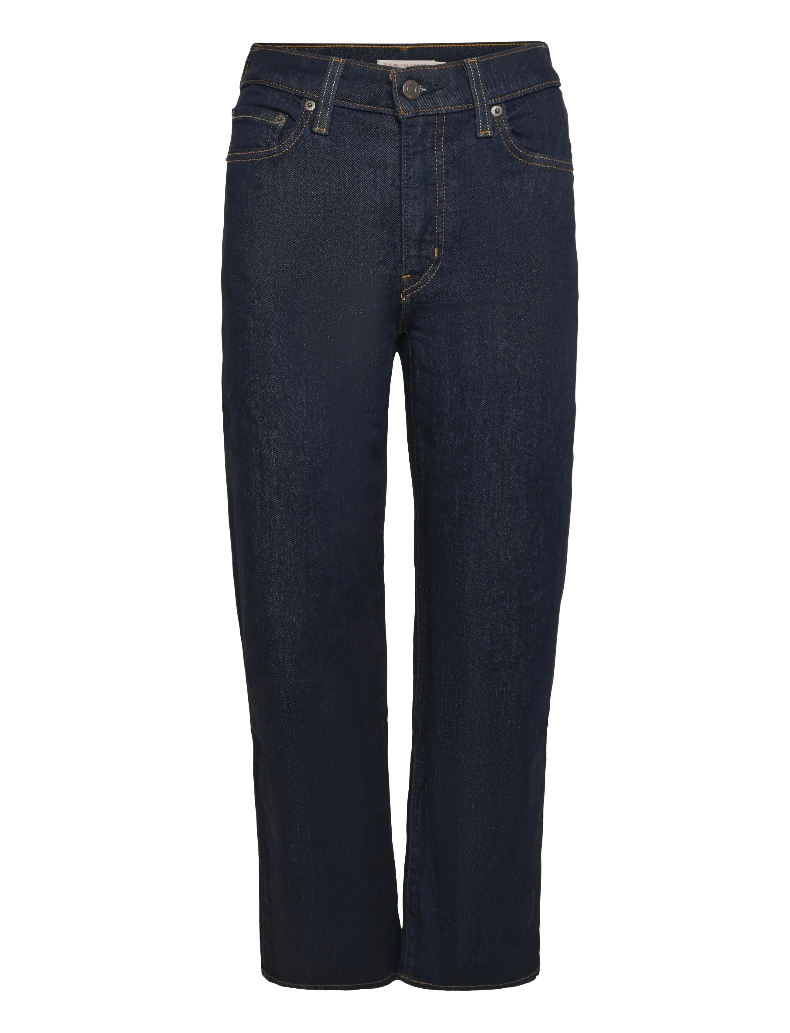 Levi's® 723 HIGH RISE STRAIGHT TRUE BL - Sirged teksad - DARK INDIGO - FLAT FINISH / navy