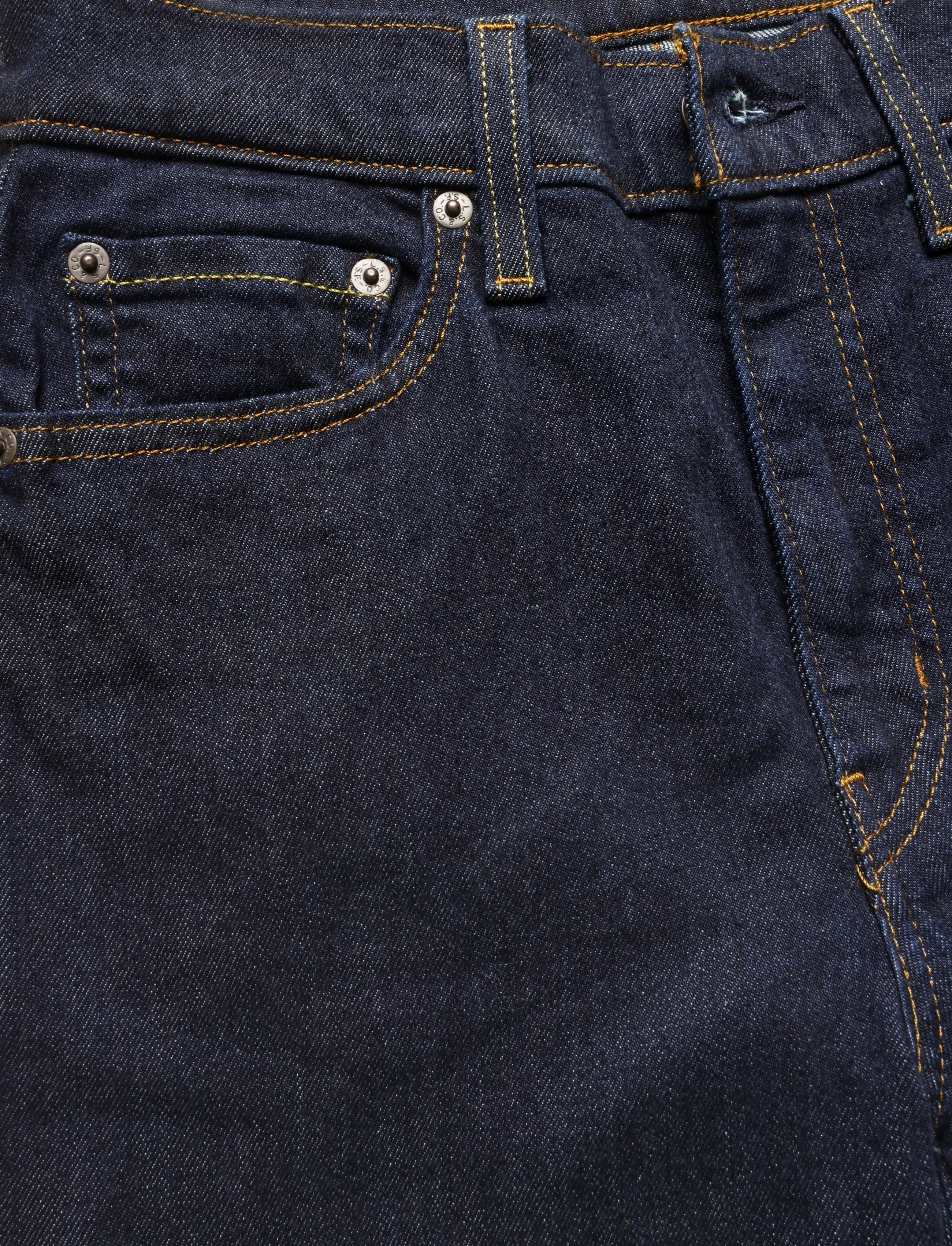 Levi's® - 723 HIGH RISE STRAIGHT TRUE BL - igapäevane stiil - dark indigo - flat finish - 2