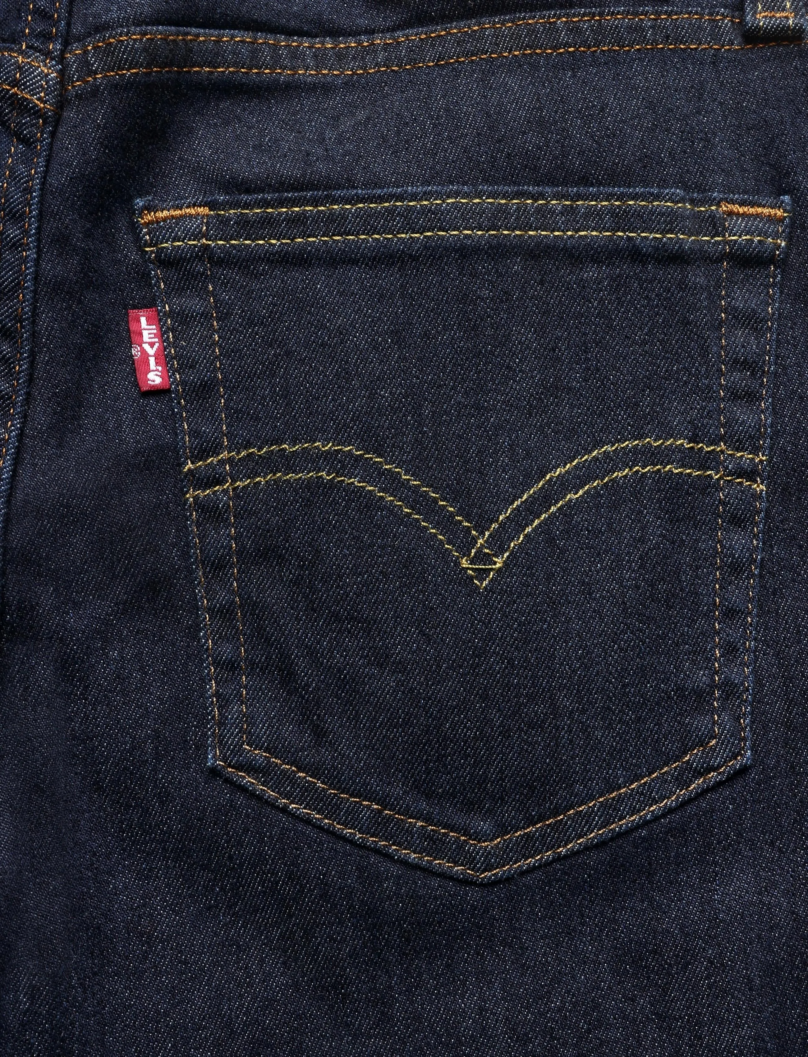 Levi's® - 723 HIGH RISE STRAIGHT TRUE BL - igapäevane stiil - dark indigo - flat finish - 4