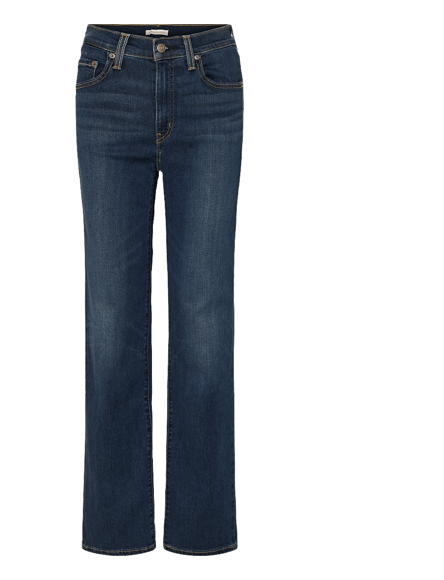 Levi's® - 723 HIGH RISE STRAIGHT TRUE BL - igapäevane stiil - dark indigo - worn in - 0