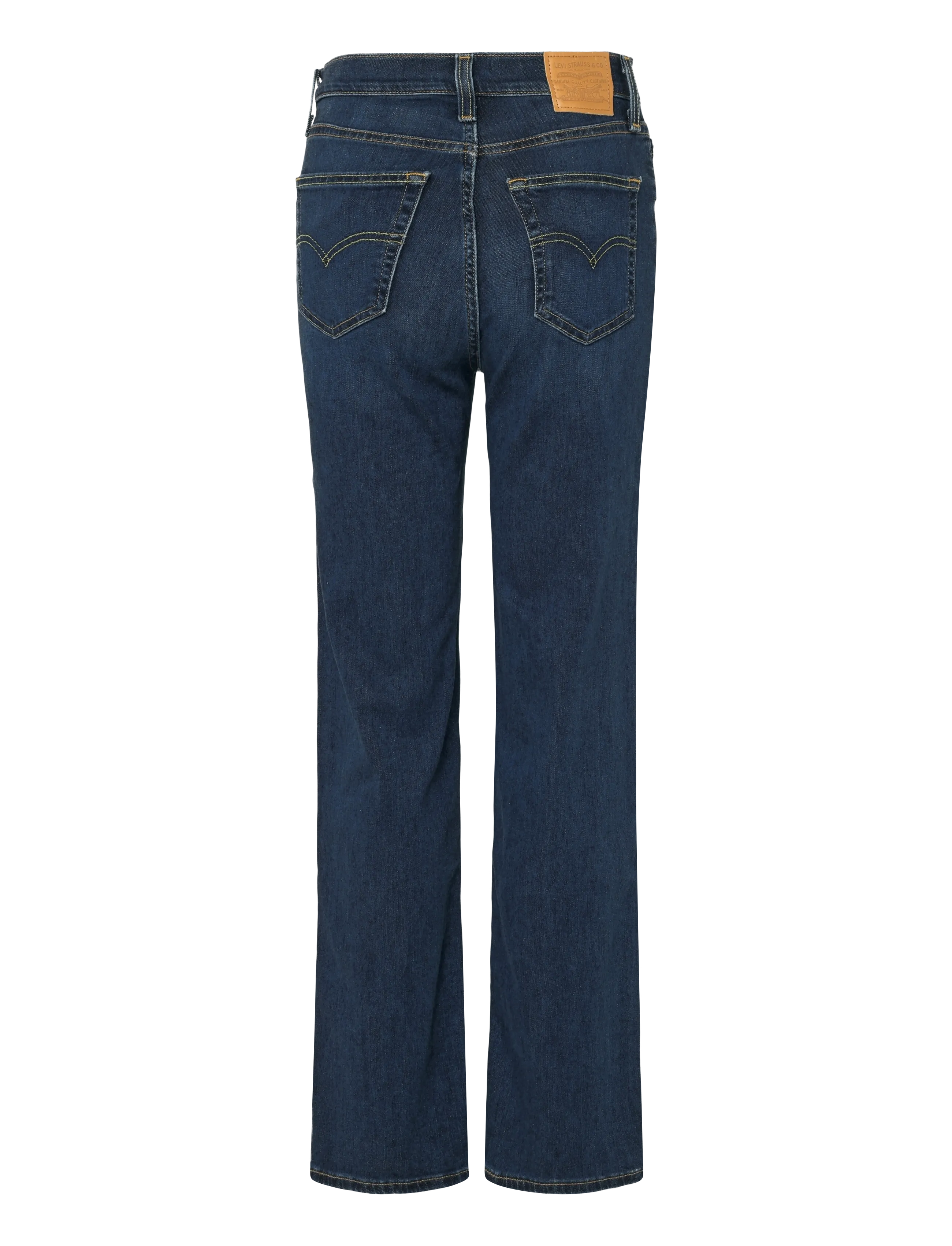 Levi's® - 723 HIGH RISE STRAIGHT TRUE BL - igapäevane stiil - dark indigo - worn in - 1
