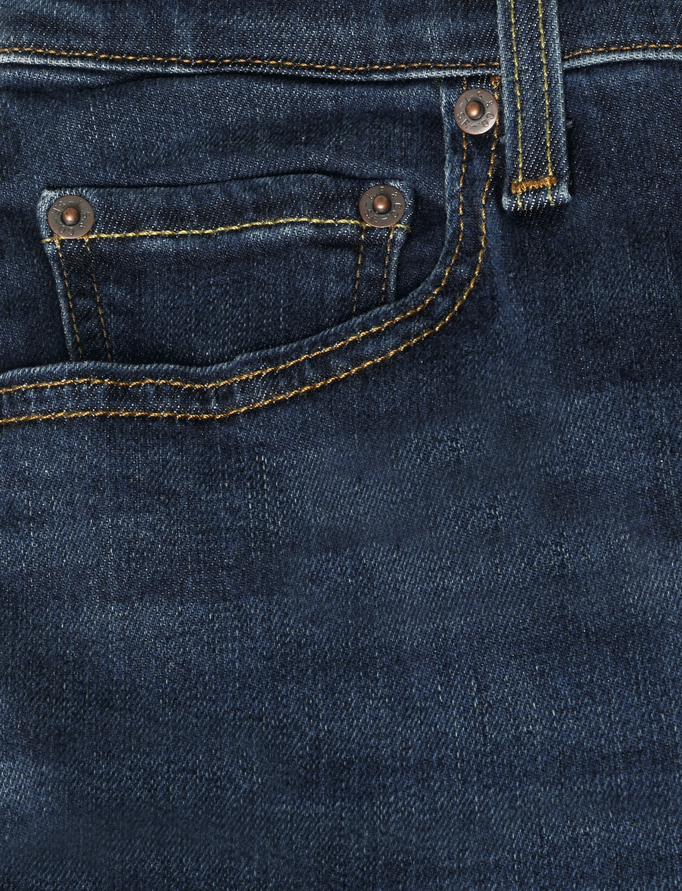 Levi's® - 723 HIGH RISE STRAIGHT TRUE BL - igapäevane stiil - dark indigo - worn in - 2