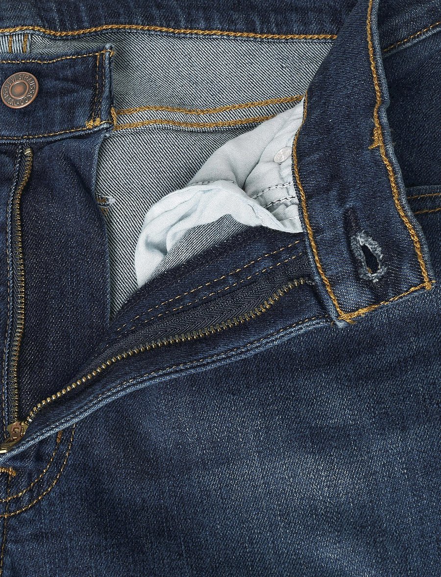 Levi's® - 723 HIGH RISE STRAIGHT TRUE BL - igapäevane stiil - dark indigo - worn in - 3