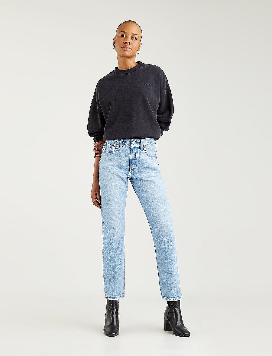 LEVI´S Women - 501 JEANS FOR WOMEN OJAI LUXOR - light indigo - worn in - 0
