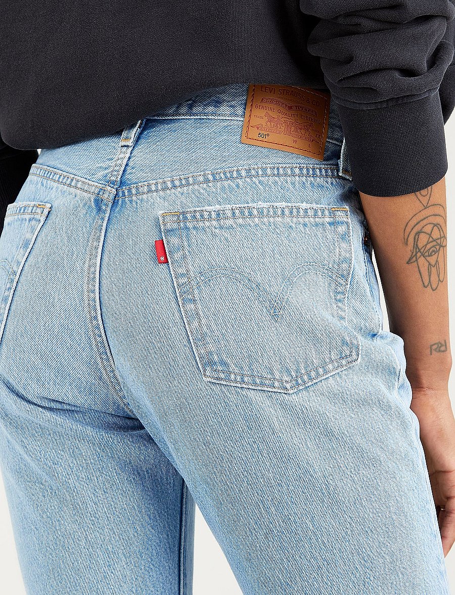 LEVI´S Women - 501 JEANS FOR WOMEN OJAI LUXOR - light indigo - worn in - 4