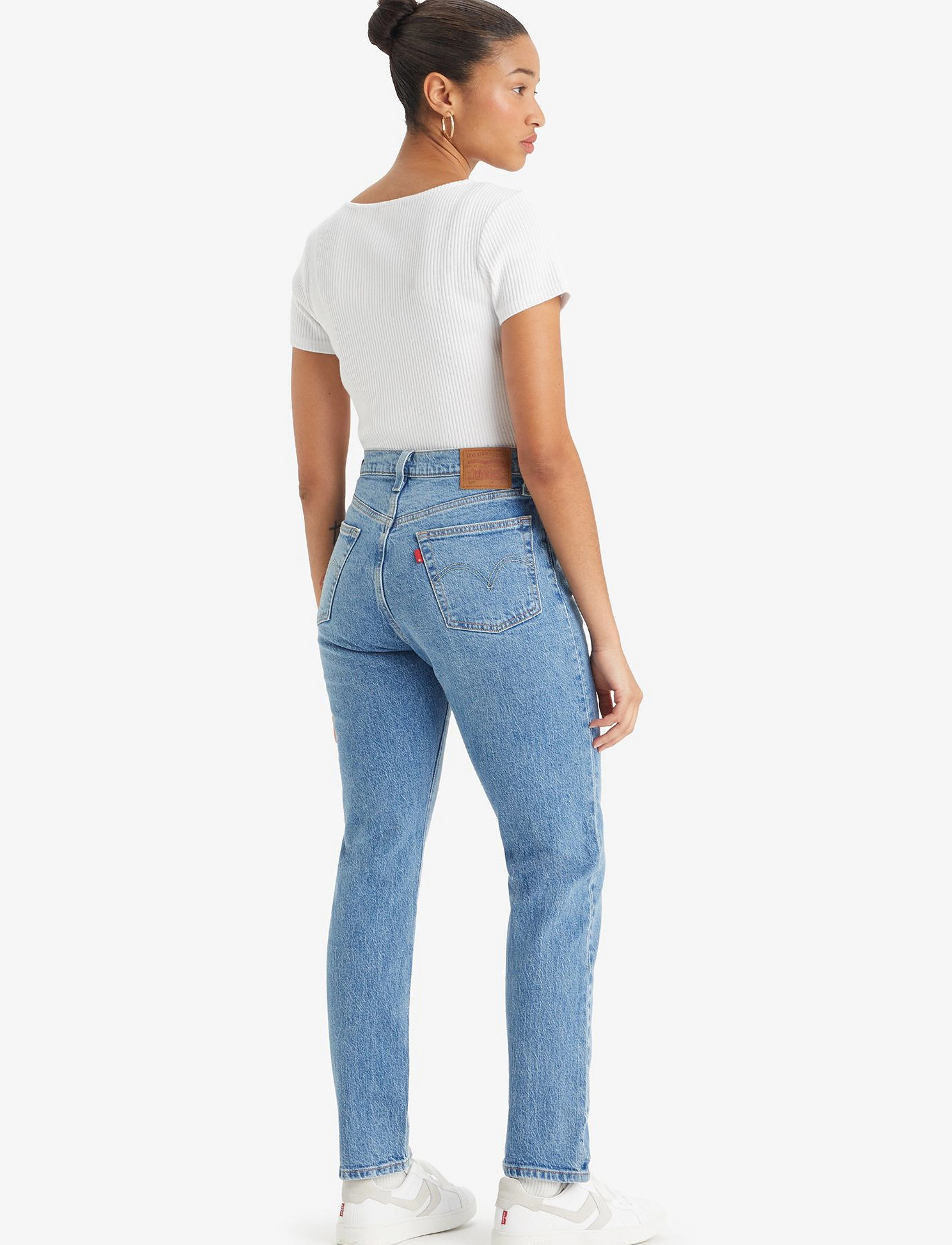 Levi's® - 501 JEANS FOR WOMEN HOLLOW DAY - jeans droites - light indigo - worn in - 4