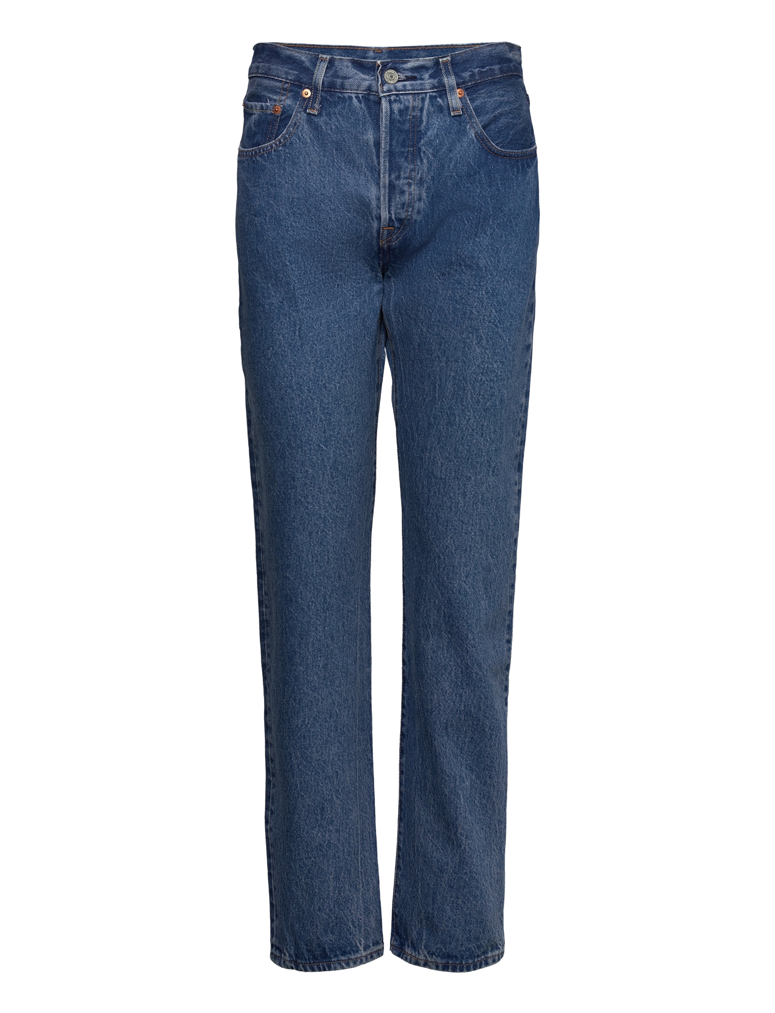 501 JEANS FOR WOMEN SHOUT OUT - MED INDIGO - FLAT FINISH