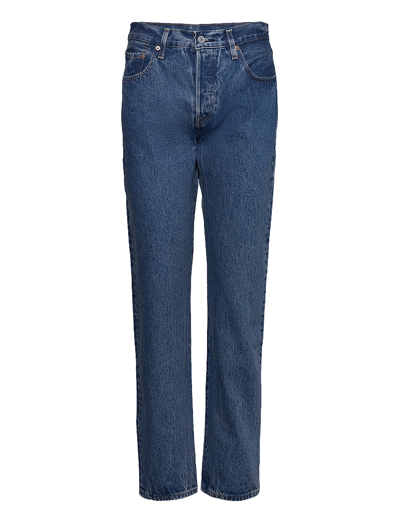 Levi's® - 501 JEANS FOR WOMEN SHOUT OUT - straight jeans - med indigo - flat finish - 1