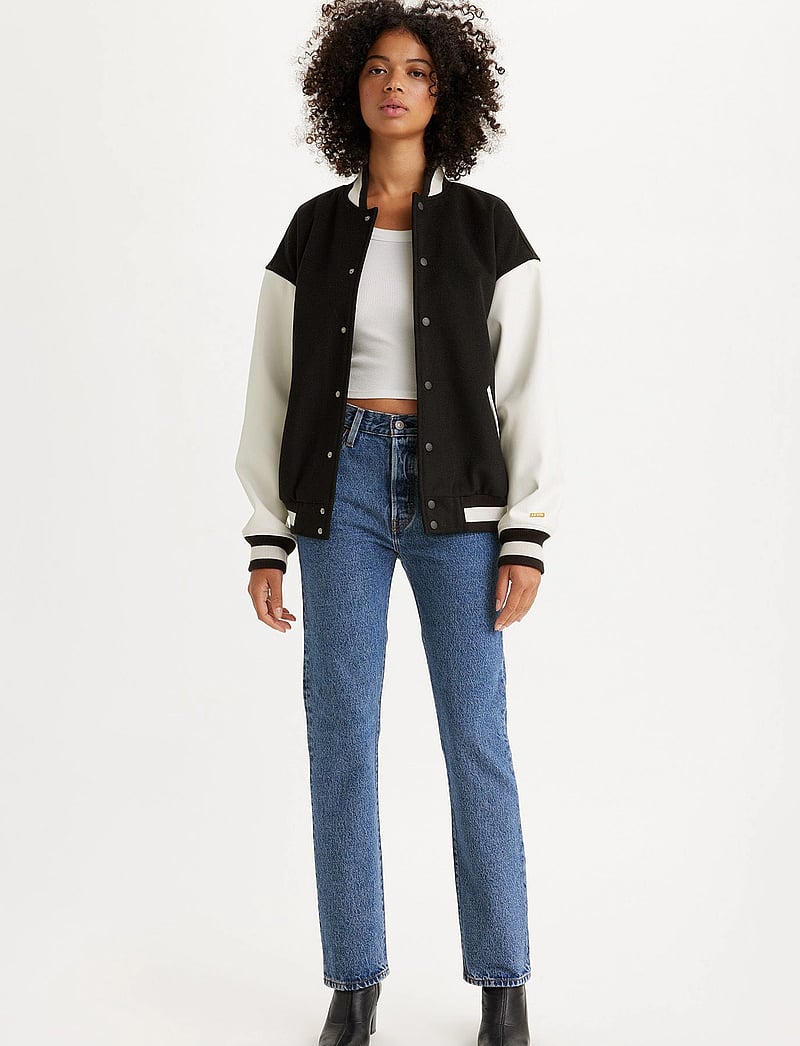 Levi's® - 501 JEANS FOR WOMEN SHOUT OUT - straight jeans - med indigo - flat finish - 3