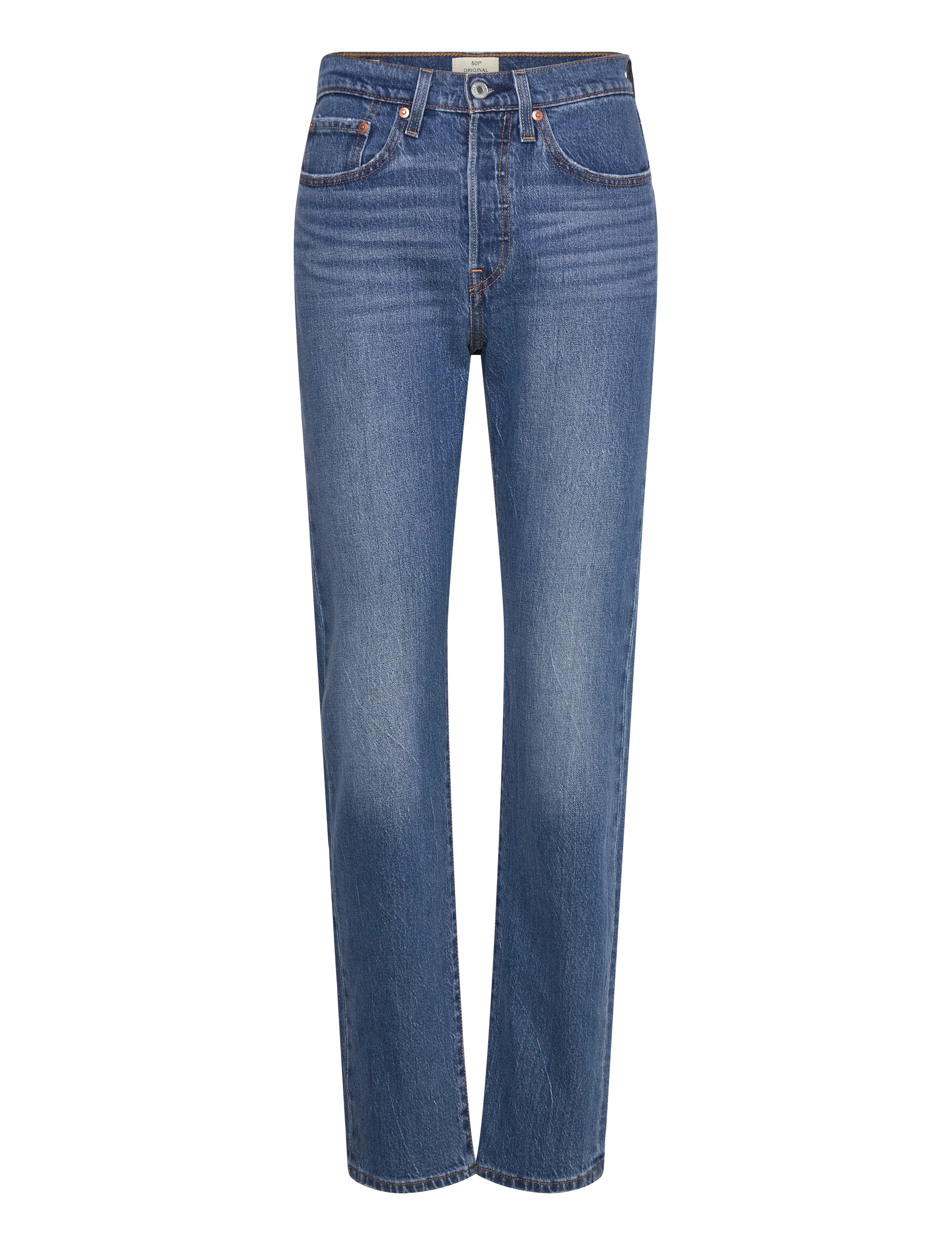 Levi's® 501 JEANS FOR WOMEN ERIN CANT - Tøj - MED INDIGO - WORN IN / blue