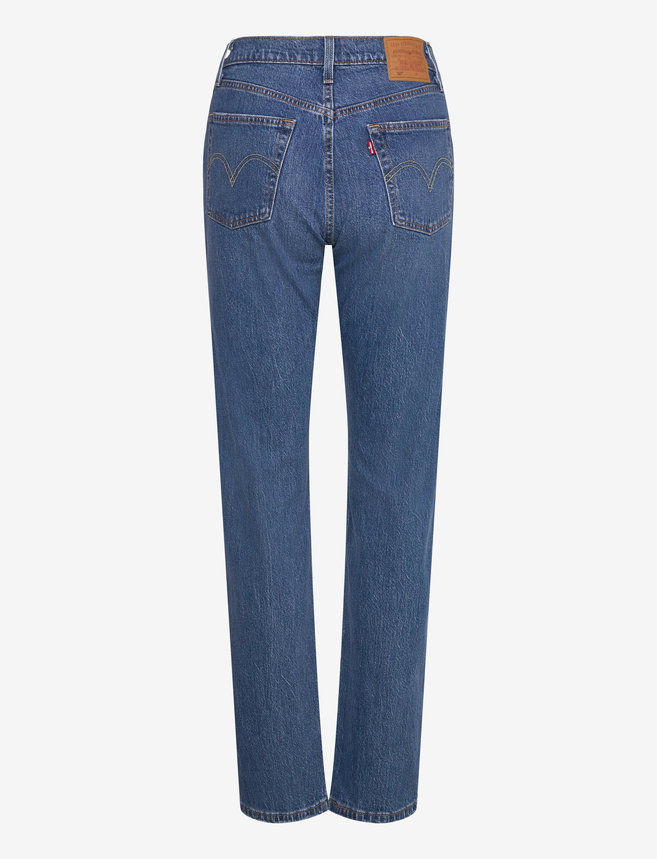 Levi's® - 501 JEANS FOR WOMEN ERIN CANT - straight jeans - med indigo - worn in - 2