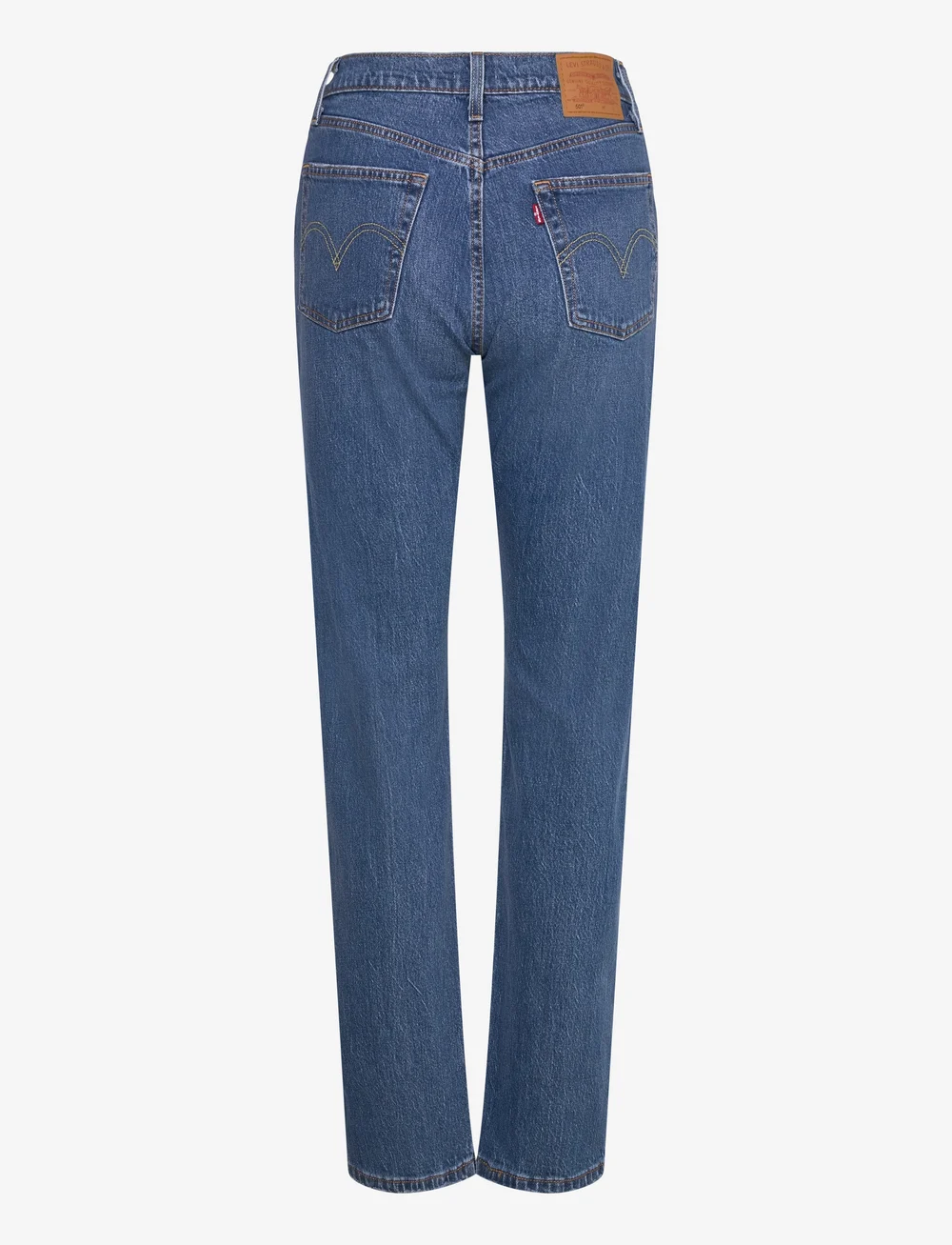 Levi's® - 501 JEANS FOR WOMEN ERIN CANT - straight jeans - med indigo - worn in - 2