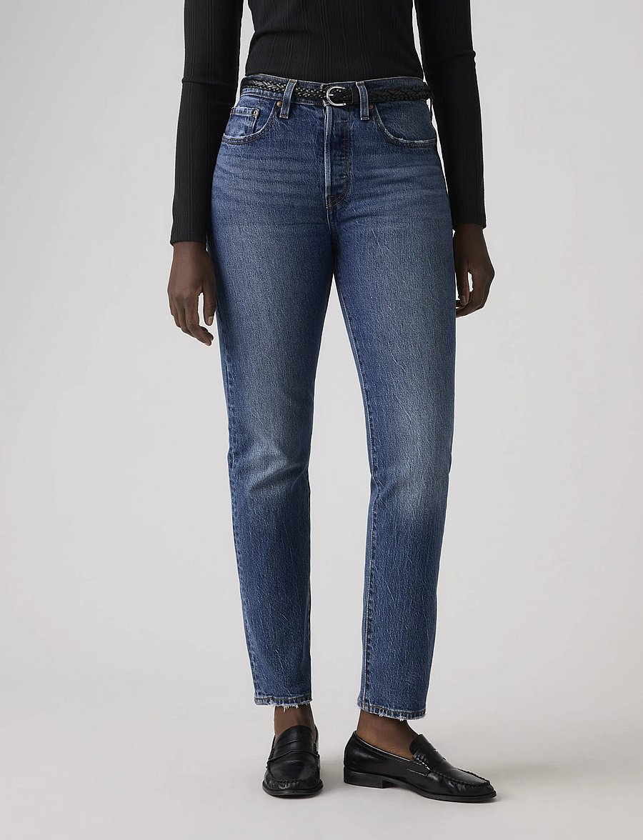 Levi's® - 501 JEANS FOR WOMEN ERIN CANT - gerade jeans - med indigo - worn in - 3