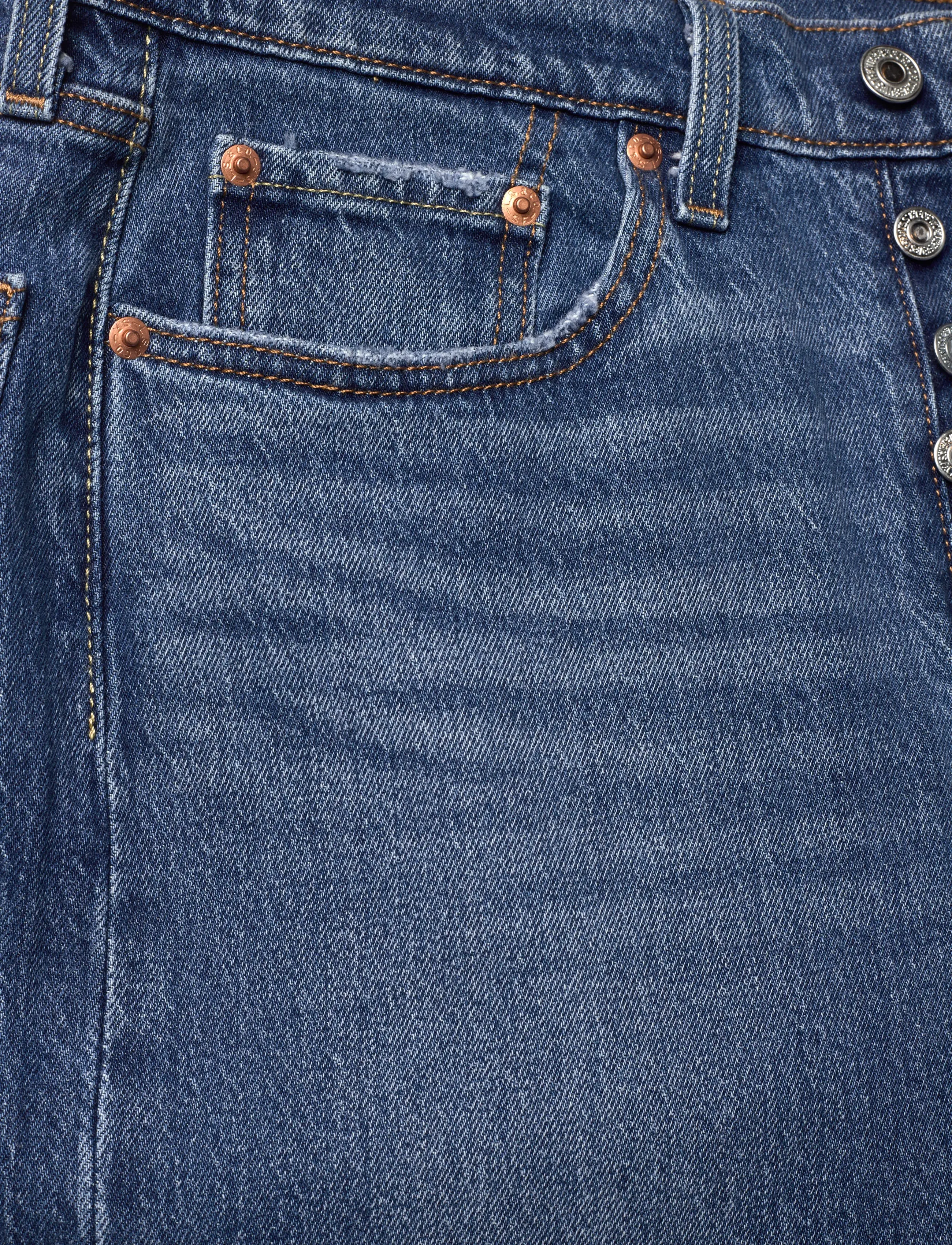 Levi's® - 501 JEANS FOR WOMEN ERIN CANT - jeans droites - med indigo - worn in - 4