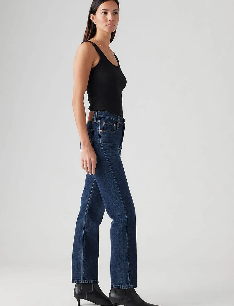 Levi's® - 501 JEANS FOR WOMEN SAME INTEN - slim jeans - dark indigo - worn in - 3