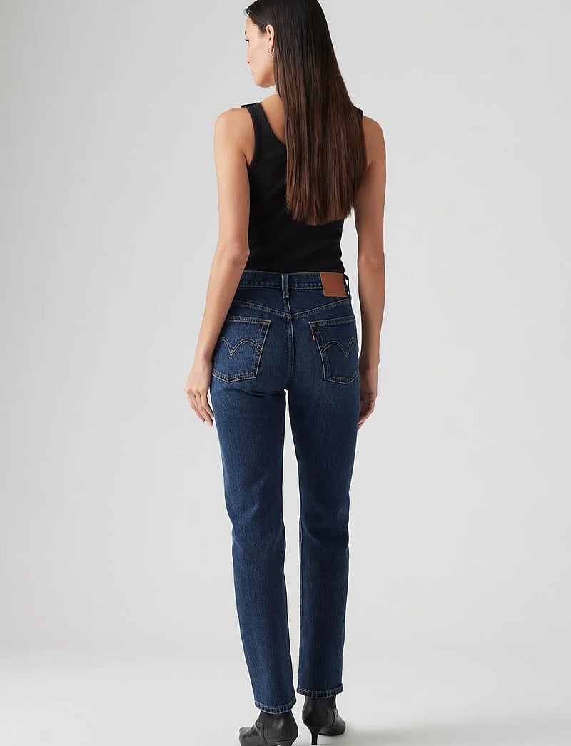 Levi's® - 501 JEANS FOR WOMEN SAME INTEN - slim jeans - dark indigo - worn in - 4