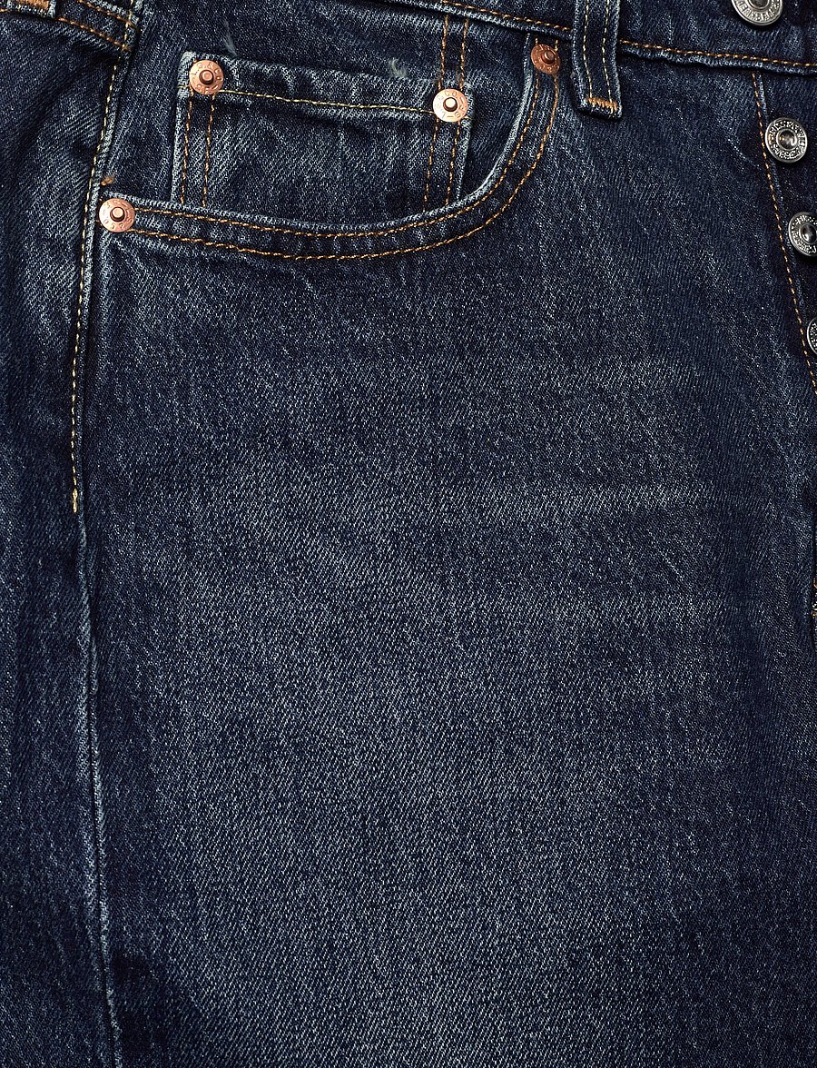 Levi's® - 501 JEANS FOR WOMEN SAME INTEN - slim gallabuxur - dark indigo - worn in - 5