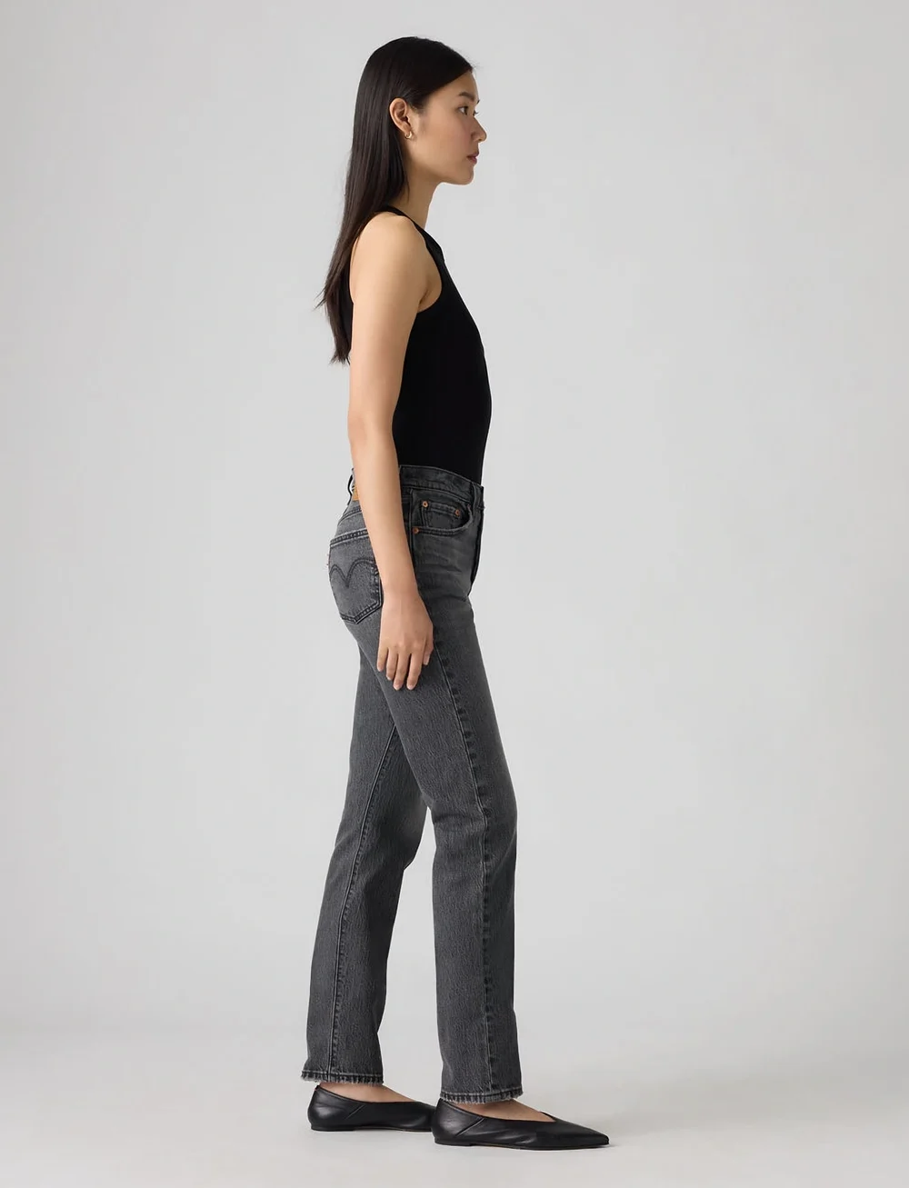 Levi's® - 501 JEANS FOR WOMEN PRETTY PLE - tapered jeans - blacks - 3