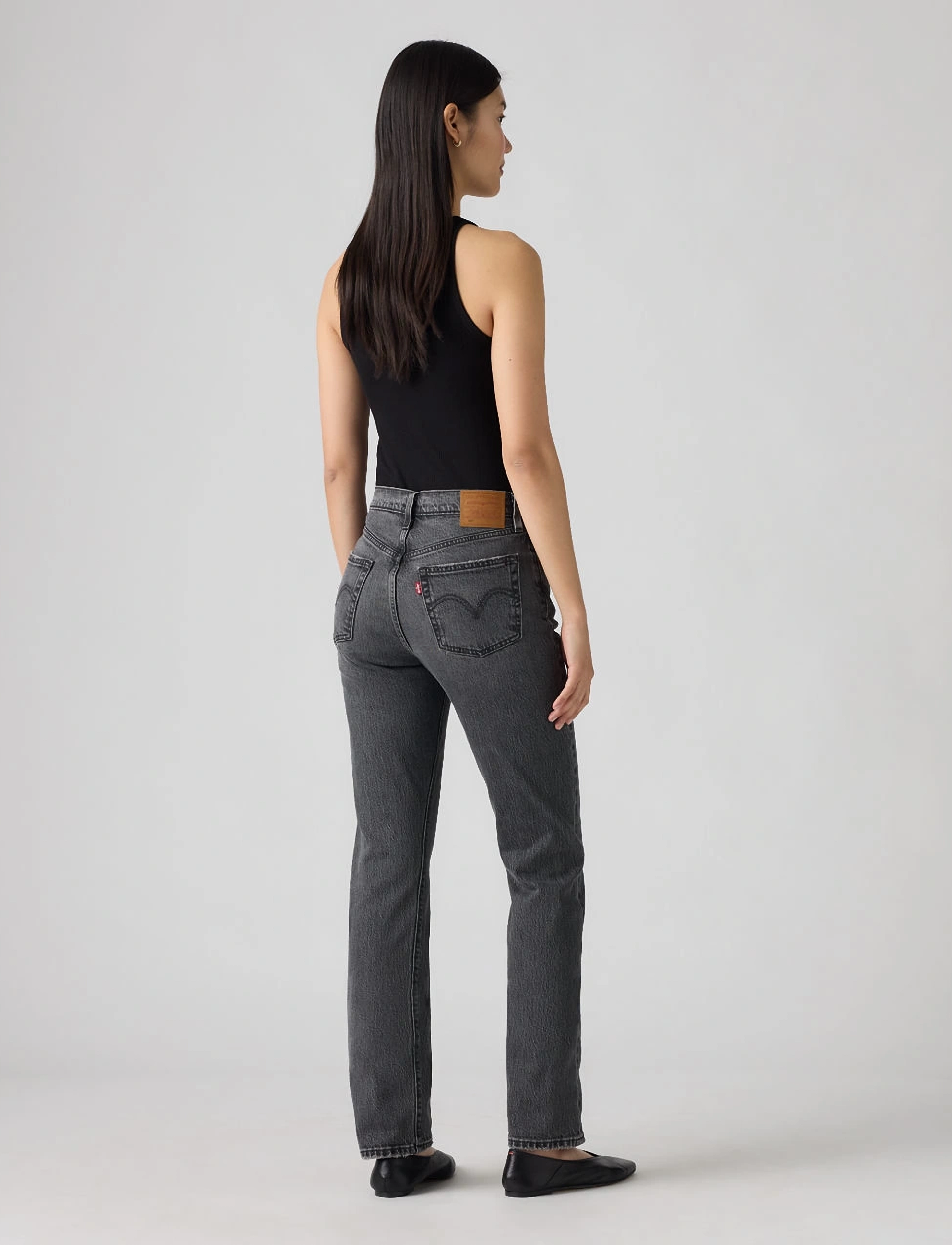 Levi's® - 501 JEANS FOR WOMEN PRETTY PLE - tapered jeans - blacks - 4