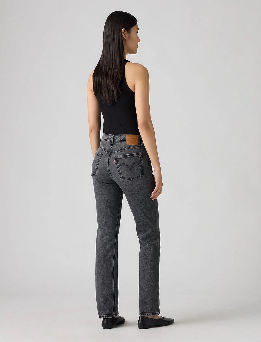 Levi's® - 501 JEANS FOR WOMEN PRETTY PLE - tapered jeans - blacks - 4