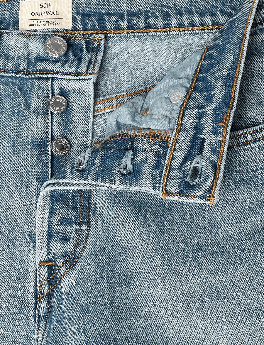 Levi's® - 501 JEANS FOR WOMEN LAZY FRAME - igapäevane stiil - med indigo - worn in - 3