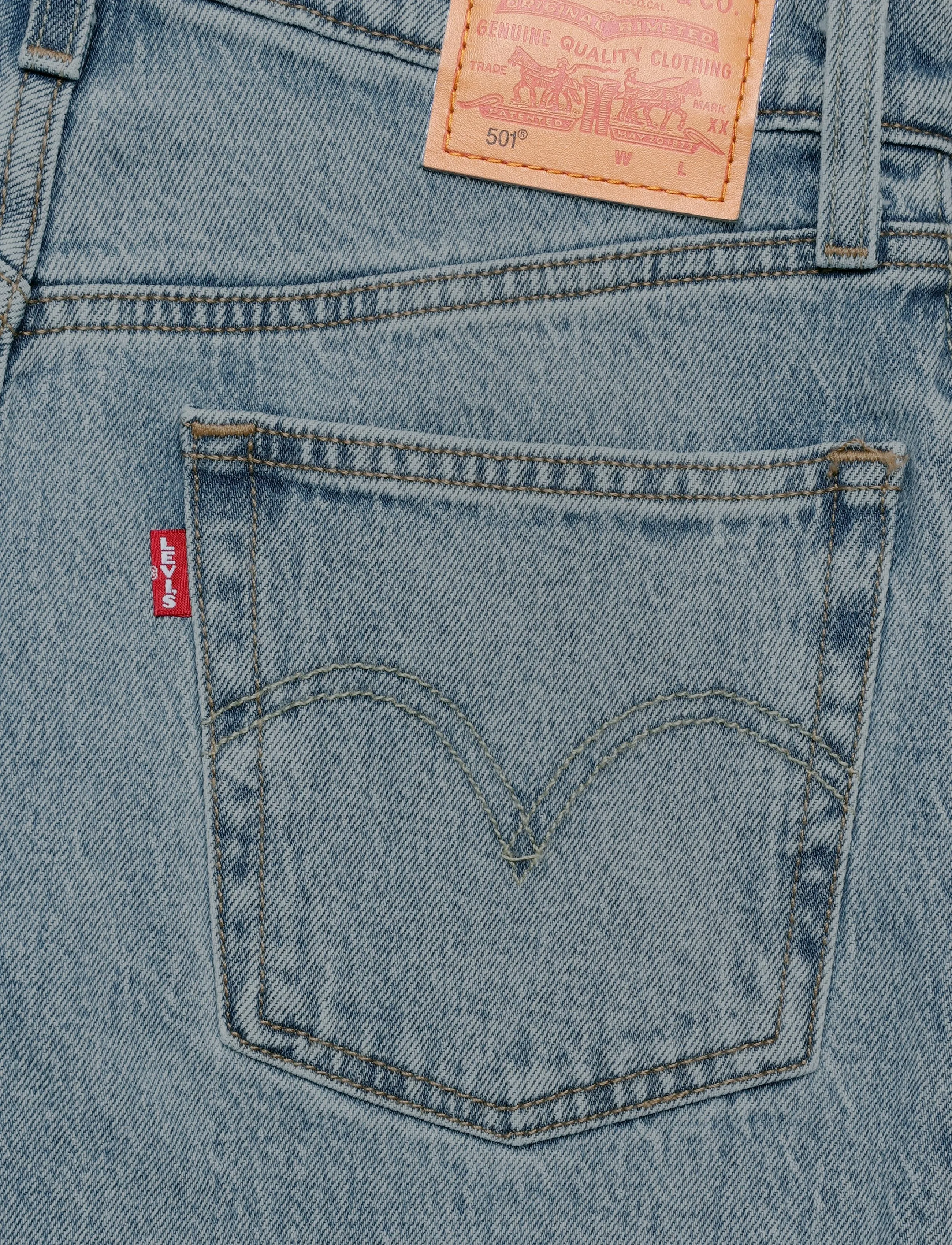 Levi's® - 501 JEANS FOR WOMEN LAZY FRAME - igapäevane stiil - med indigo - worn in - 4