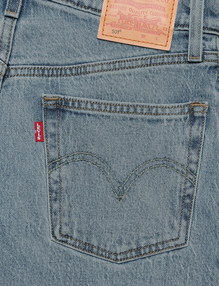 Levi's® - 501 JEANS FOR WOMEN LAZY FRAME - igapäevane stiil - med indigo - worn in - 4