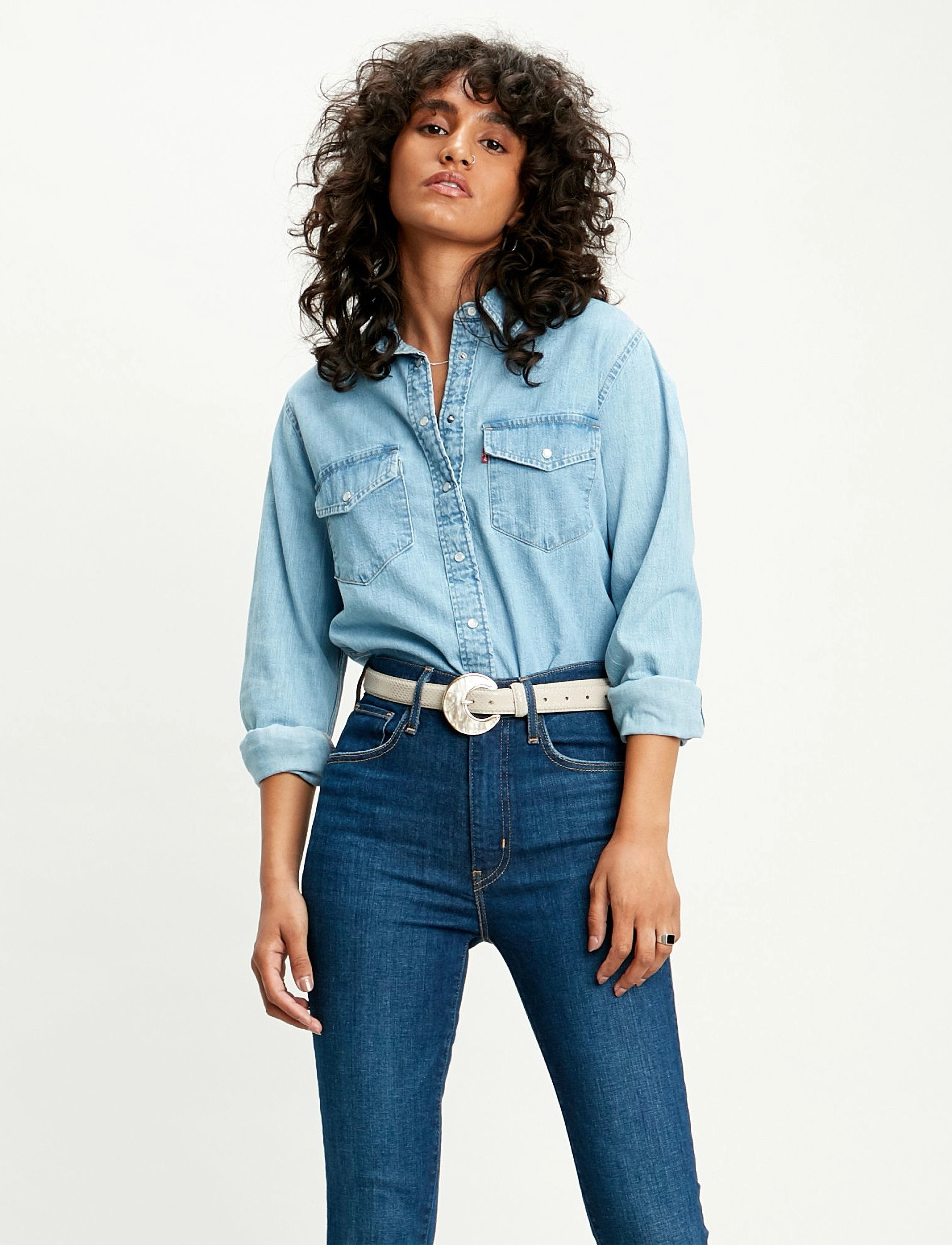 LEVI´S Women - ESSENTIAL WESTERN COOL OUT 4 - light indigo - flat finis - 2