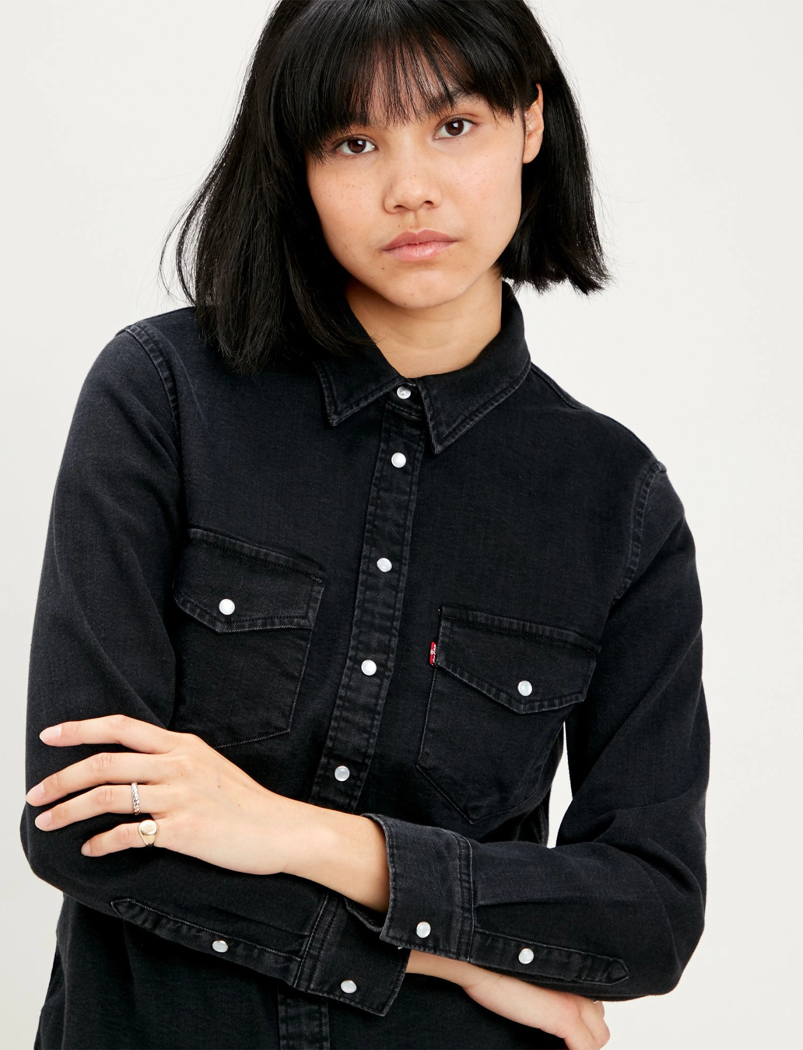 LEVI´S Women - ICONIC WESTERN NIGHT IS BLACK - blacks - 3