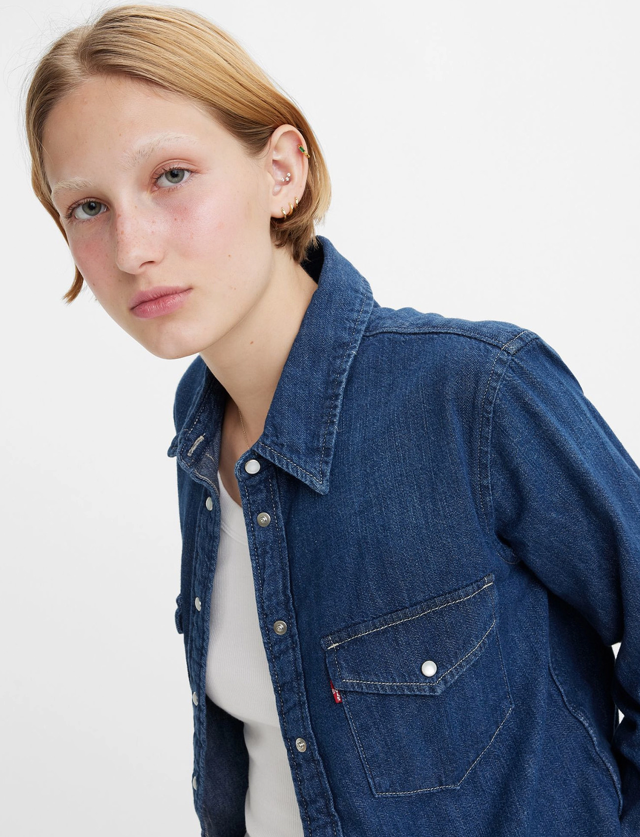 LEVI´S Women - ESSENTIAL WESTERN AIR SPACE 2 - dark indigo - flat finish - 5