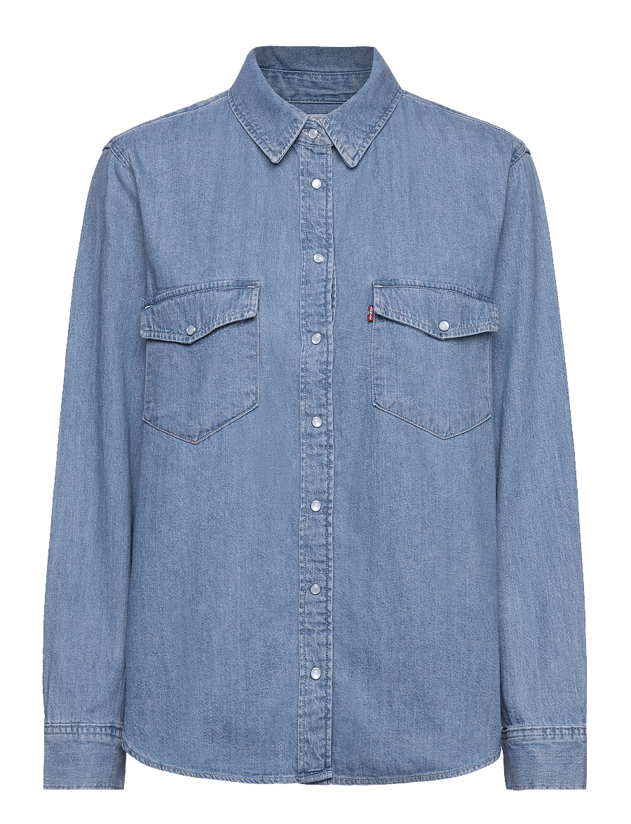 Levi's® - ICONIC WESTERN OLD 517 BLUE 2 - chemises en jeans - light indigo - worn in - 1