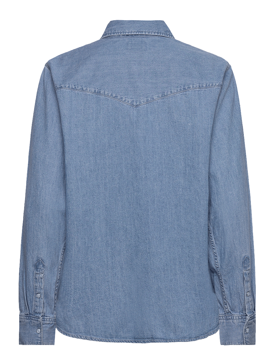 Levi's® - ICONIC WESTERN OLD 517 BLUE 2 - chemises en jeans - light indigo - worn in - 2