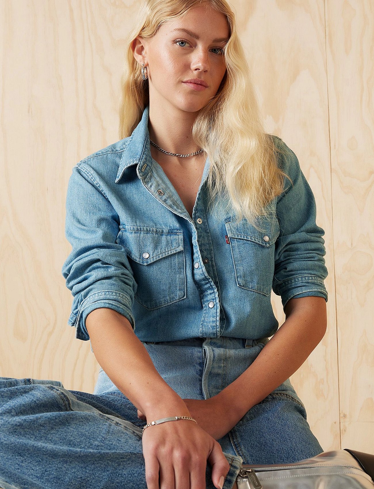ICONIC WESTERN OLD 517 BLUE 2 - LIGHT INDIGO - WORN IN