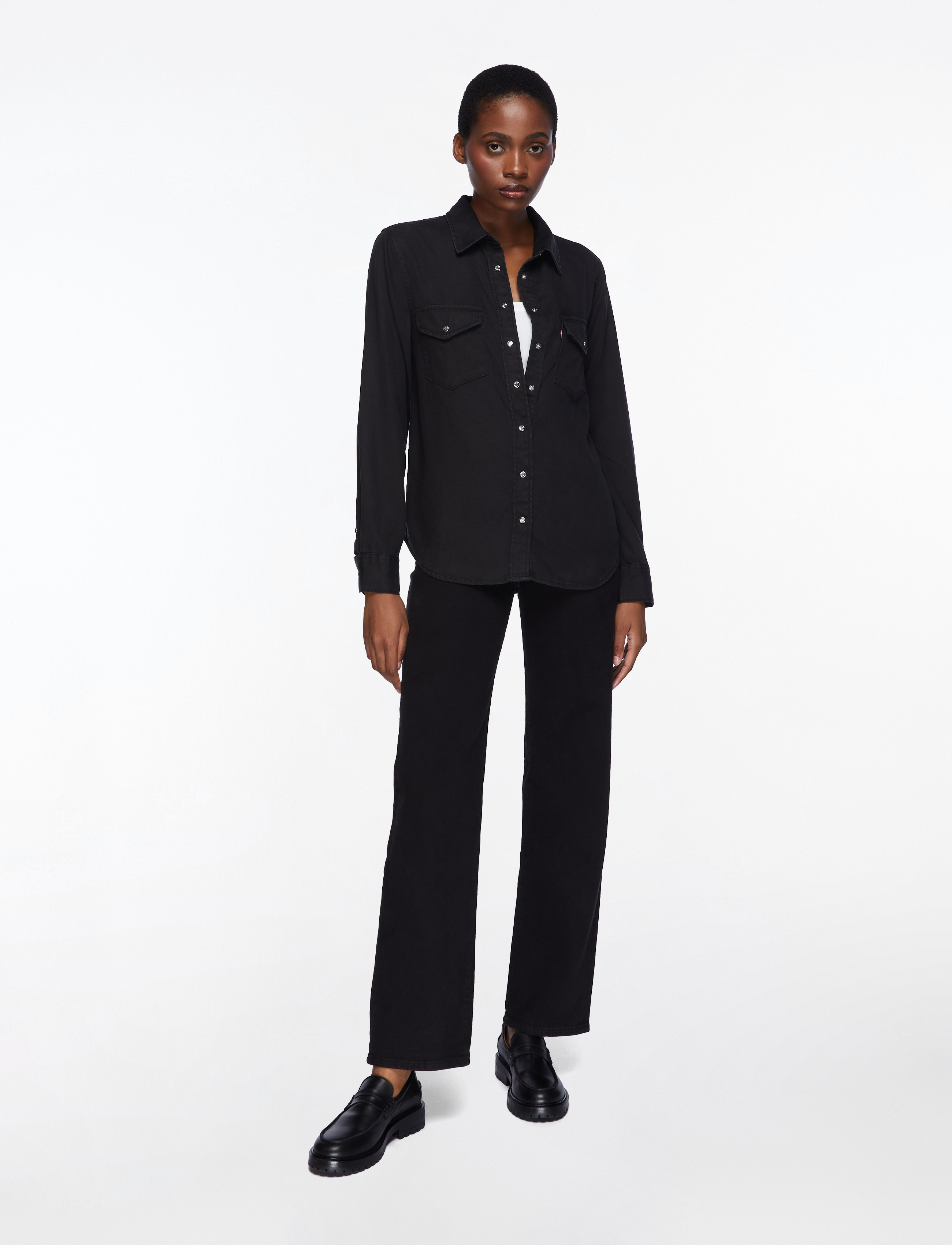 Levi's® - ICONIC WESTERN DARK AGES - blacks - 3