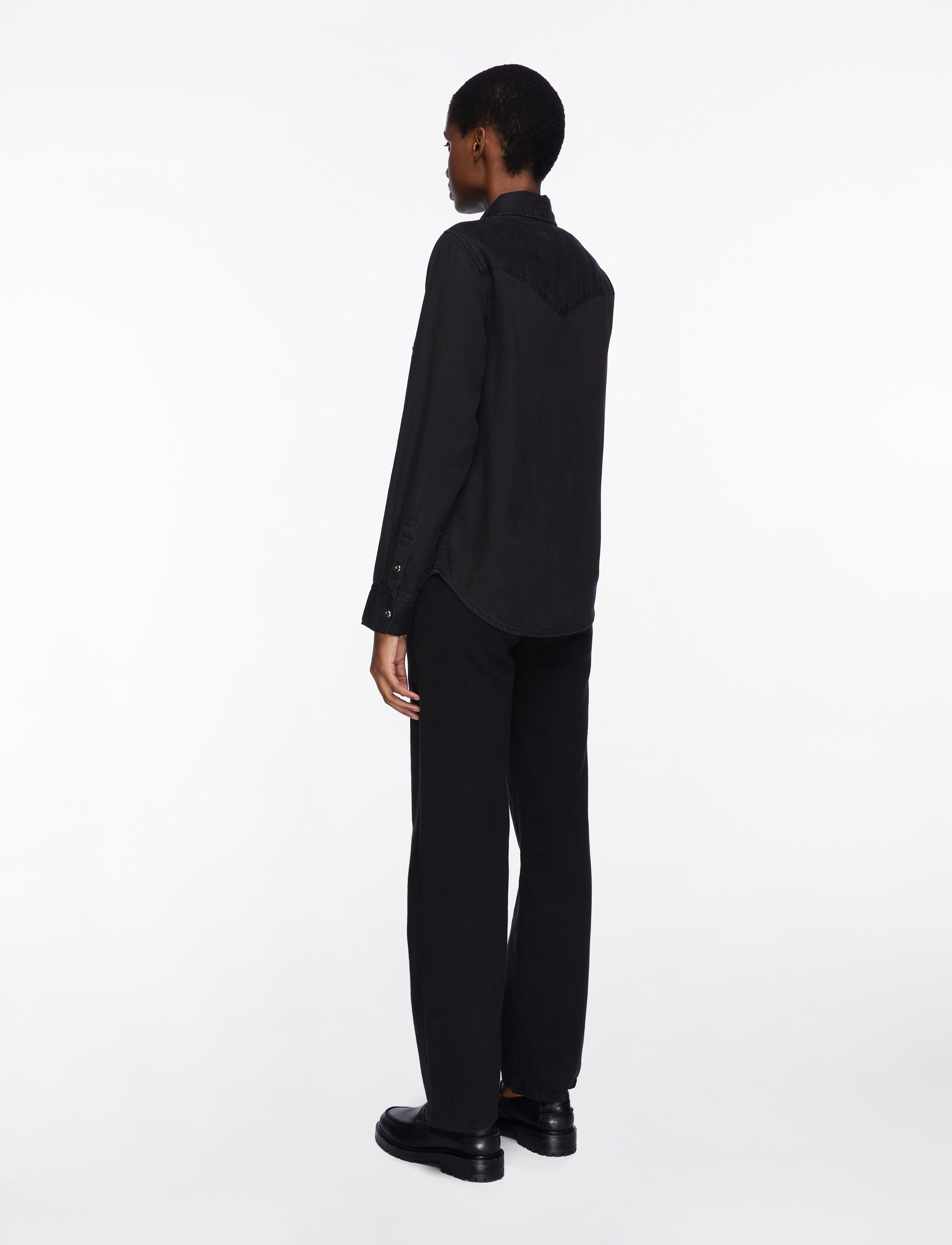 Levi's® - ICONIC WESTERN DARK AGES - blacks - 5