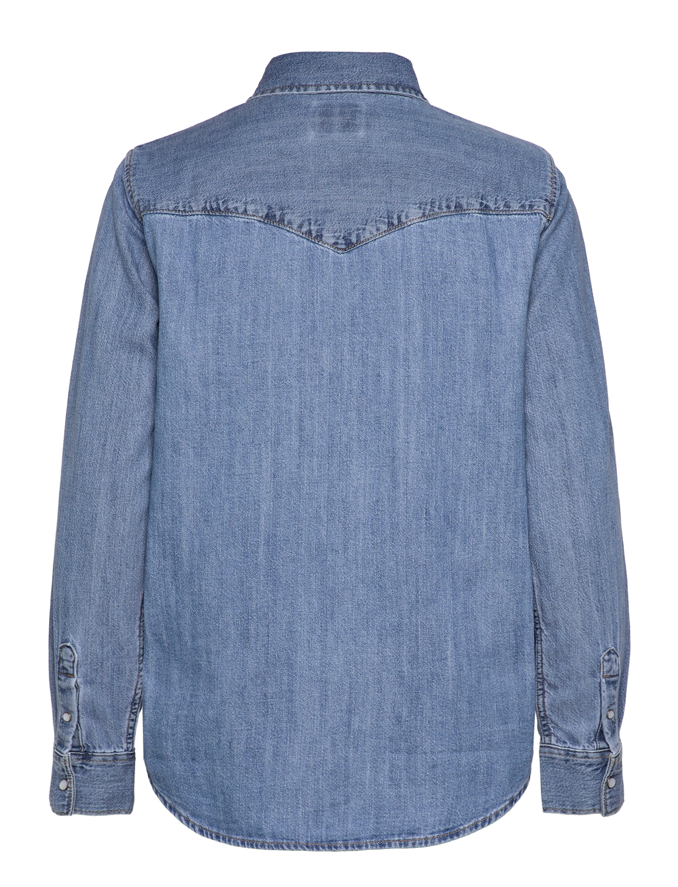 Levi's® - ICONIC WESTERN PRACTICALLY PIE - med indigo - worn in - 2