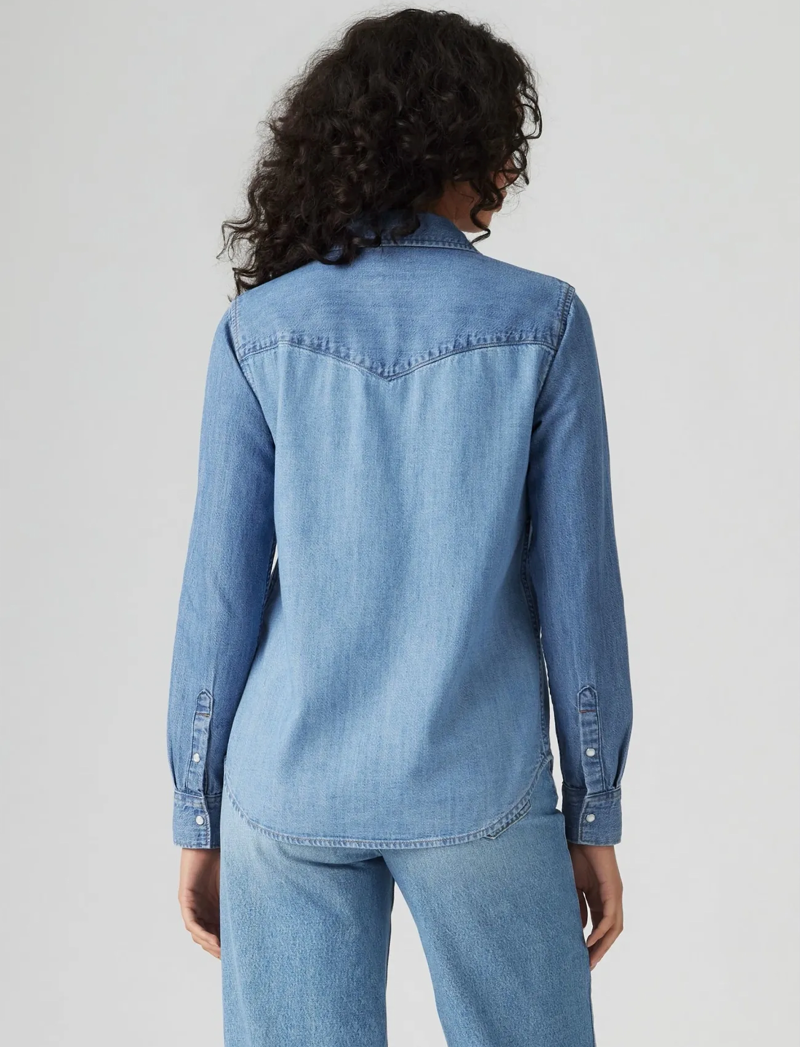 Levi's® - ICONIC WESTERN PRACTICALLY PIE - med indigo - worn in - 4