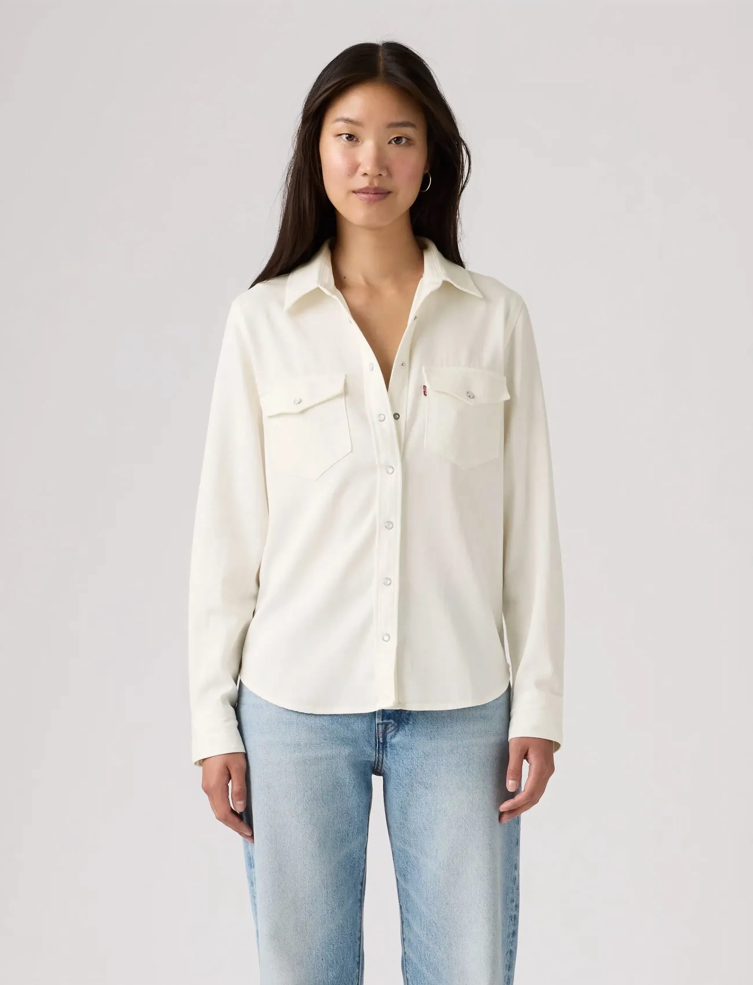 Levi's® ICONIC WESTERN TO DO LIST - Jeanshemden - NEUTRALS / cream
