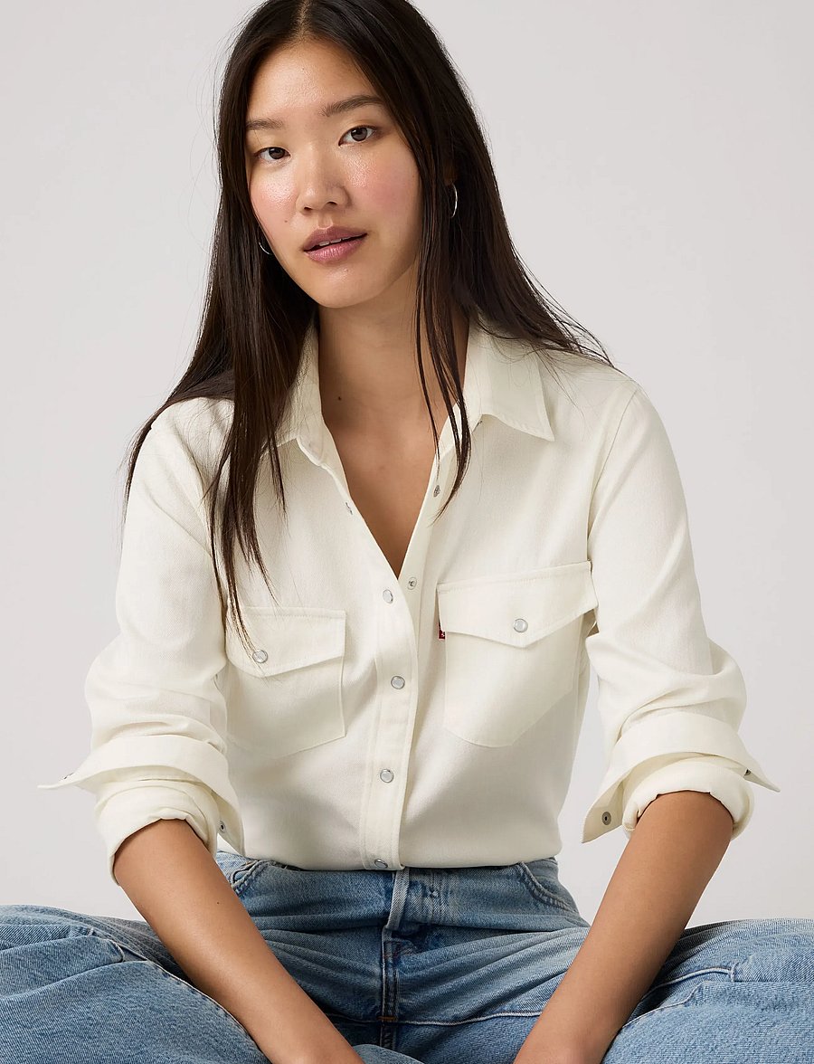 Levi's® - ICONIC WESTERN TO DO LIST - chemises en jeans - neutrals - 5