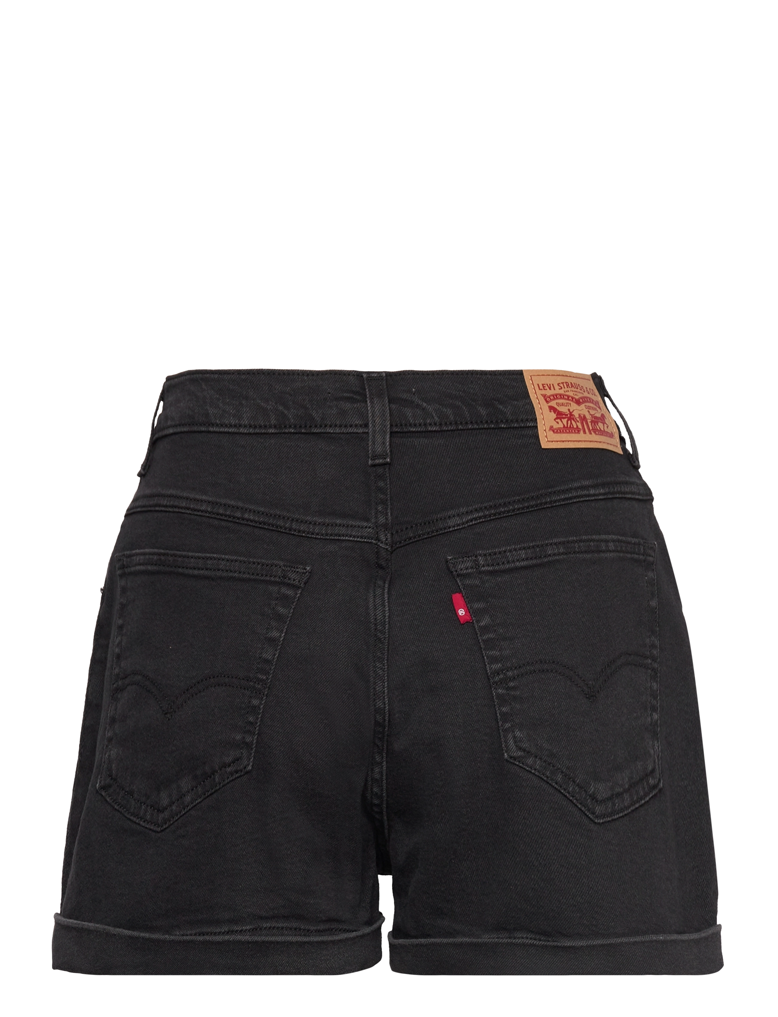 LEVI´S Women - MOM A LINE SHORT 2 FLASH BLACK - flash black - 1