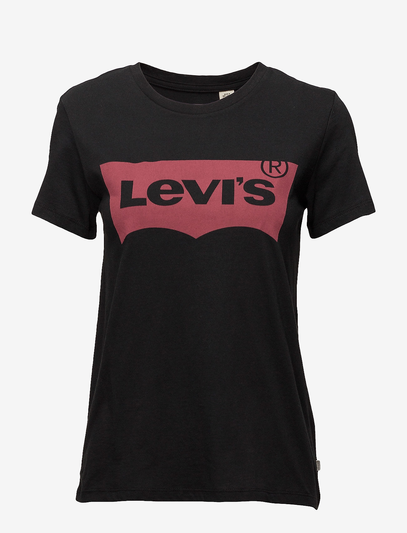 LEVI'S The Perfect Tee Mineral Schwarz Schwarz - L - Damen