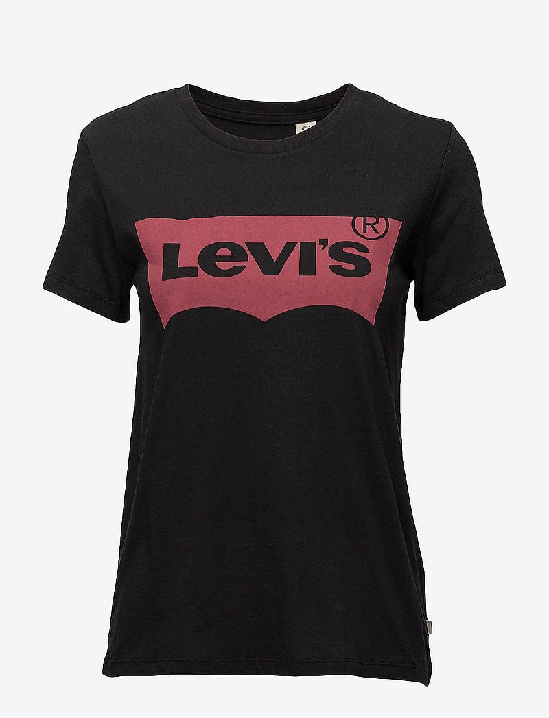 Levi's® - THE PERFECT TEE MINERAL BLACK - t-särgid - blacks - 1