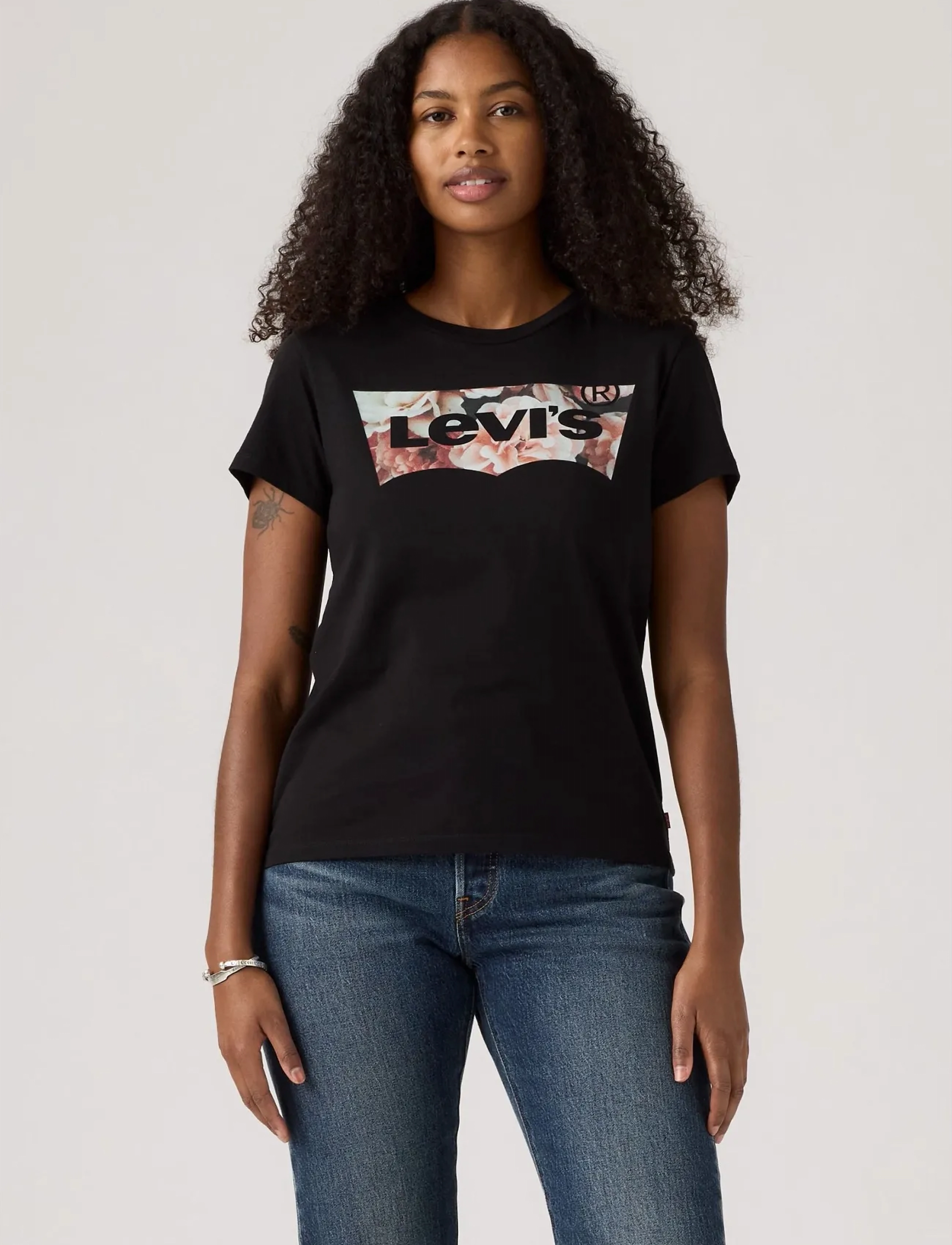 Levi's® - THE PERFECT TEE HSMK PHOTO FIL - blacks - 3