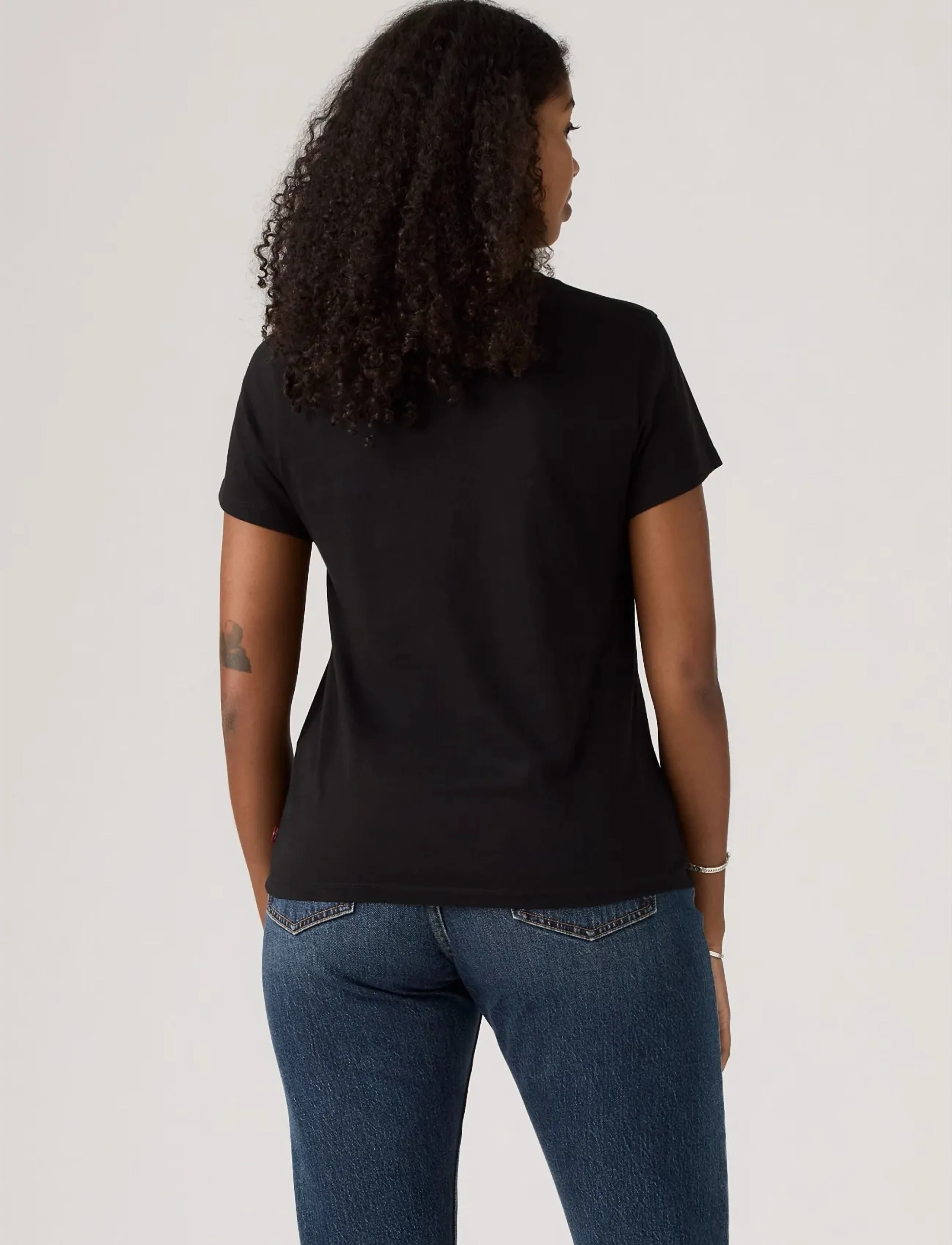 Levi's® - THE PERFECT TEE HSMK PHOTO FIL - blacks - 4