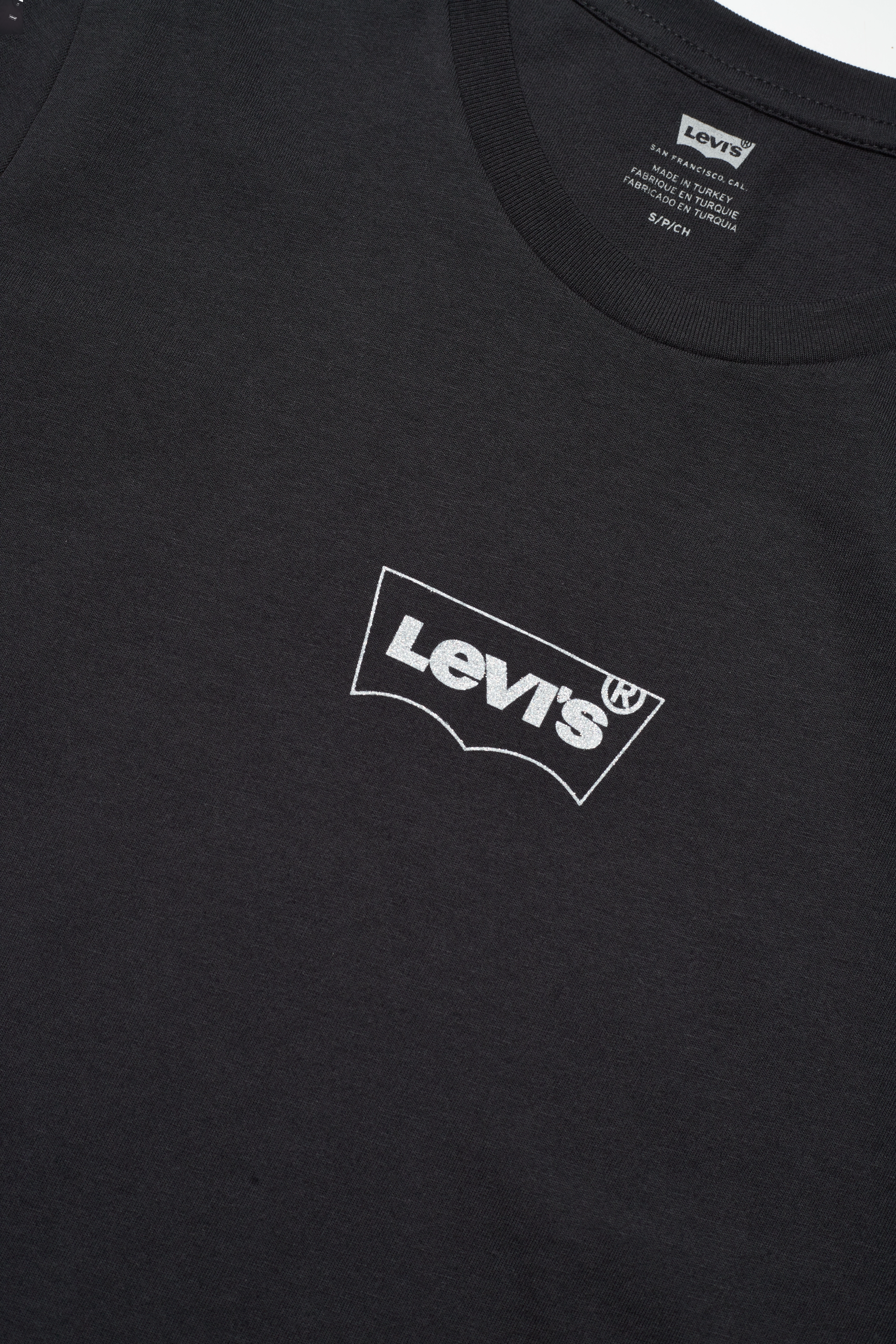 LEVI´S Women - THE PERFECT TEE BABY SHIMMER B - blacks - 4