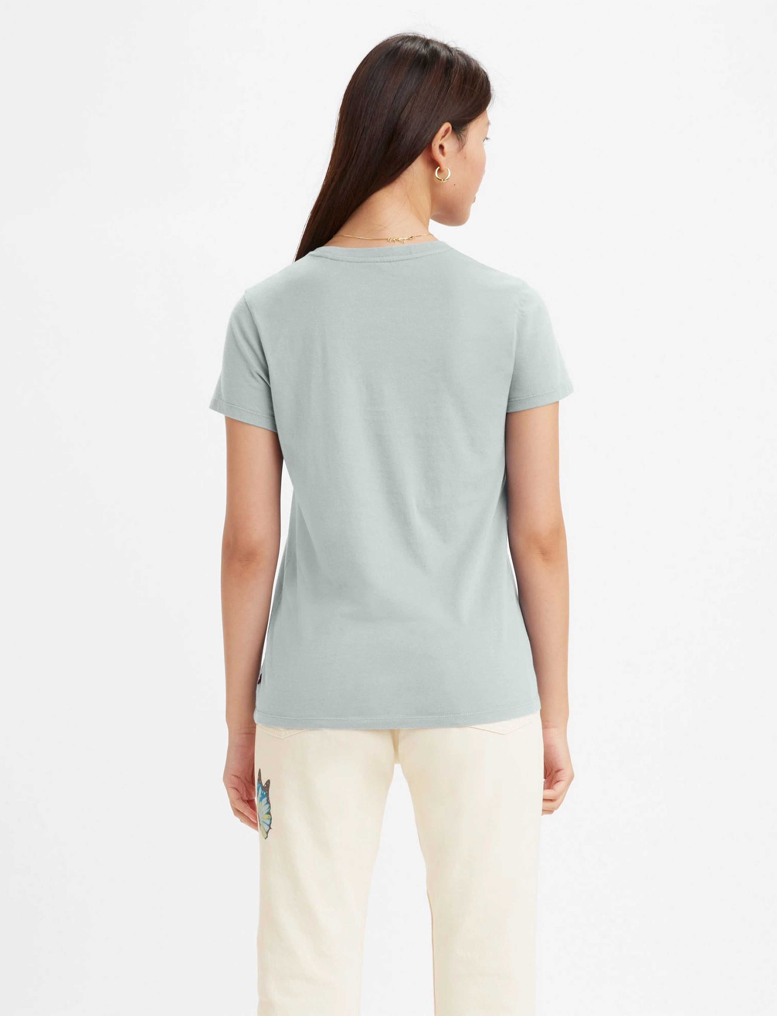 LEVI´S Women - THE PERFECT TEE SSNL POSTER LO - blues - 4