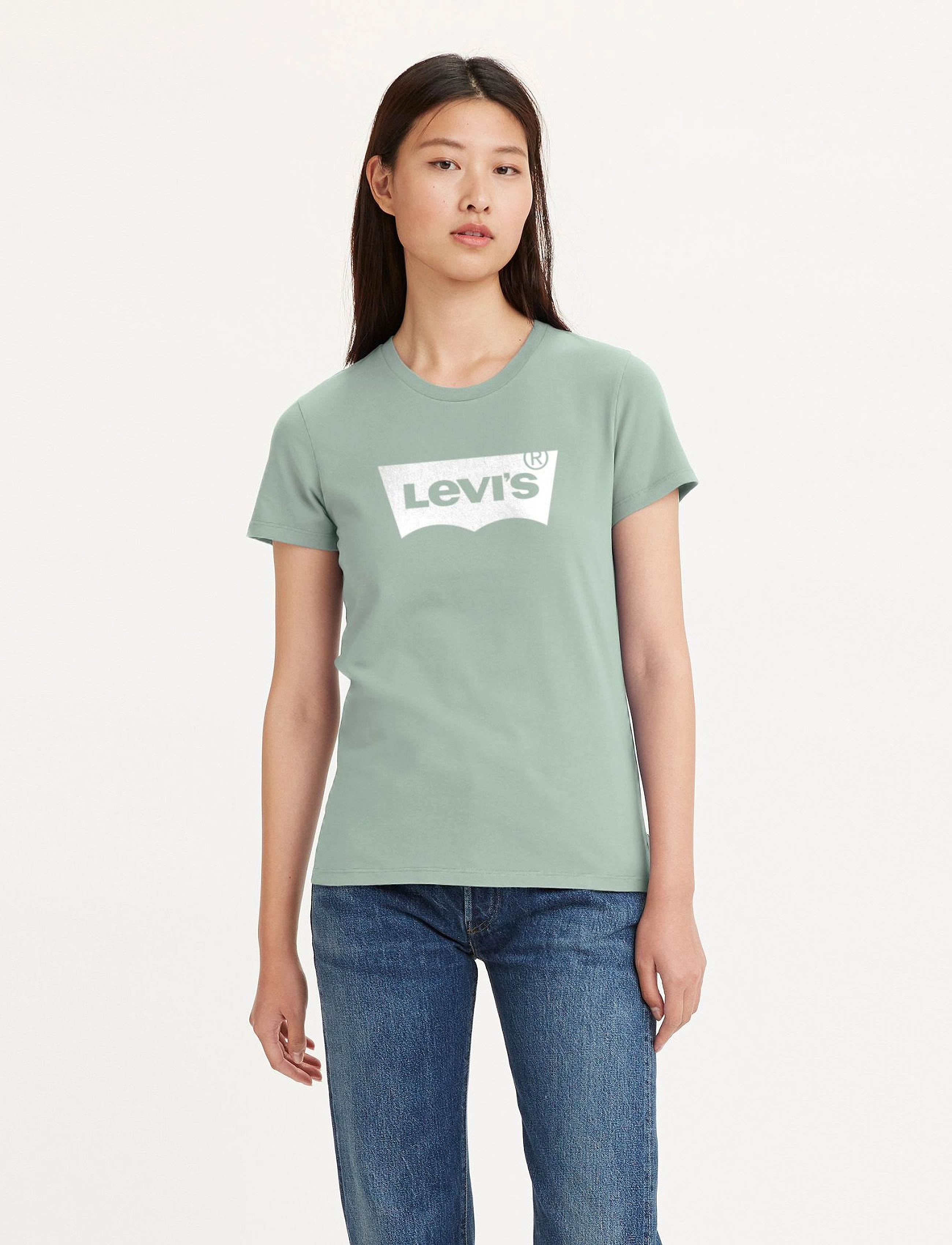 LEVI´S Women - THE PERFECT TEE SSNL BW GRANIT - greens - 2