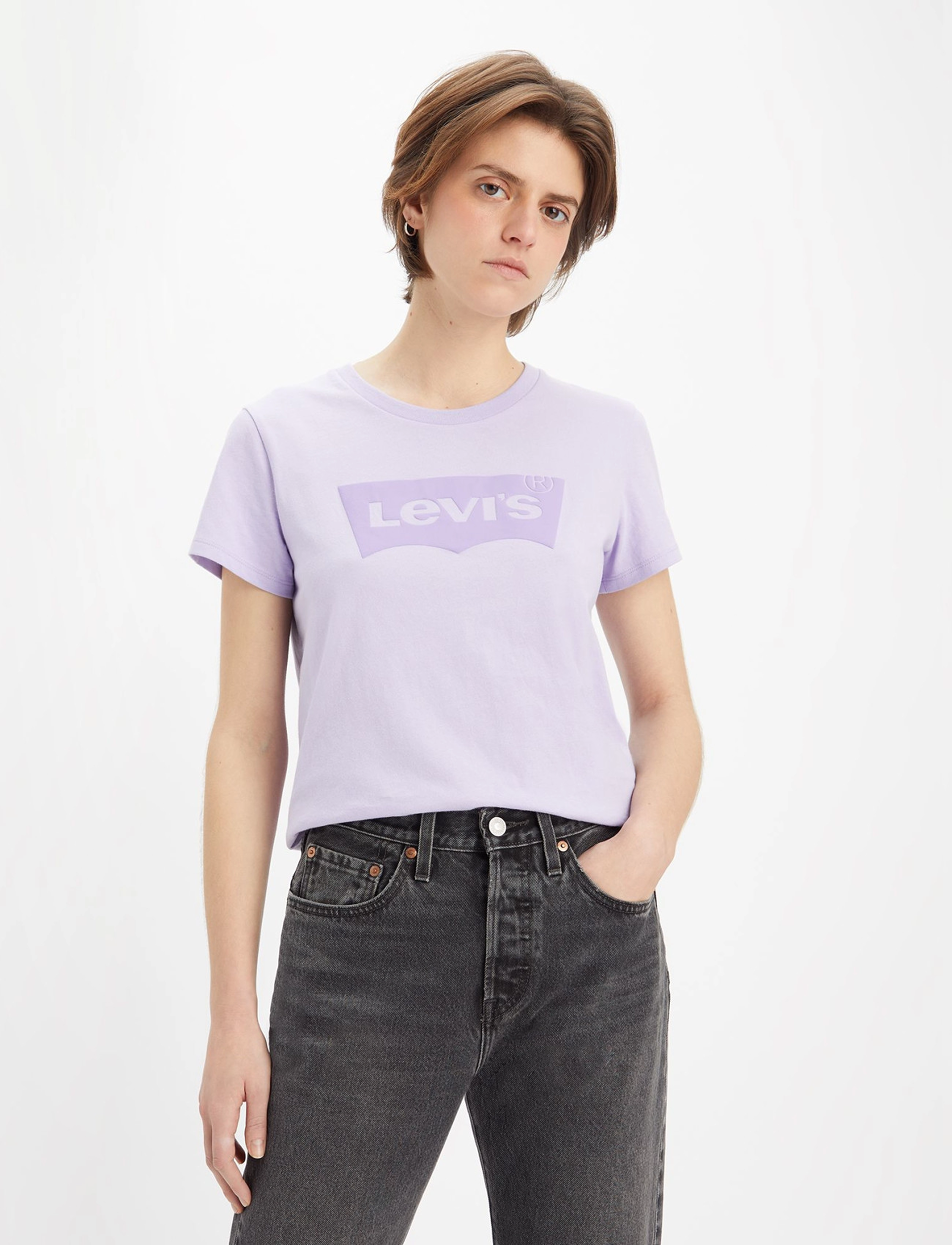 LEVI´S Women - THE PERFECT TEE SSNL TONAL BW - purples - 2