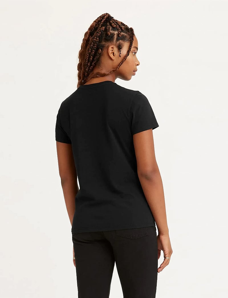 Levi's® - THE PERFECT TEE BW LEOPARD CAV - t-shirts - blacks - 3